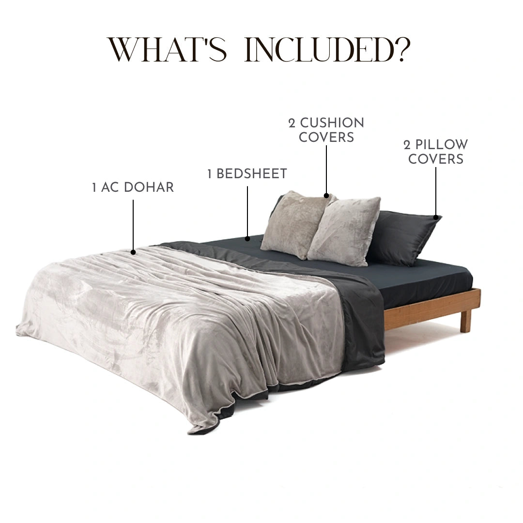 ZARF PREMIUM AC DOHAR SET OF 6 - Greystone