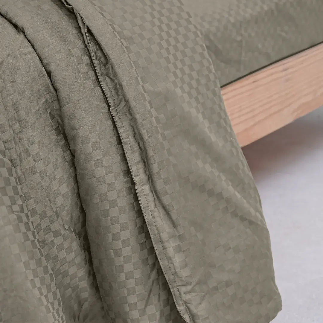 Zarf Egyptian Cotton Bedding Set Of 6 - Chestnut