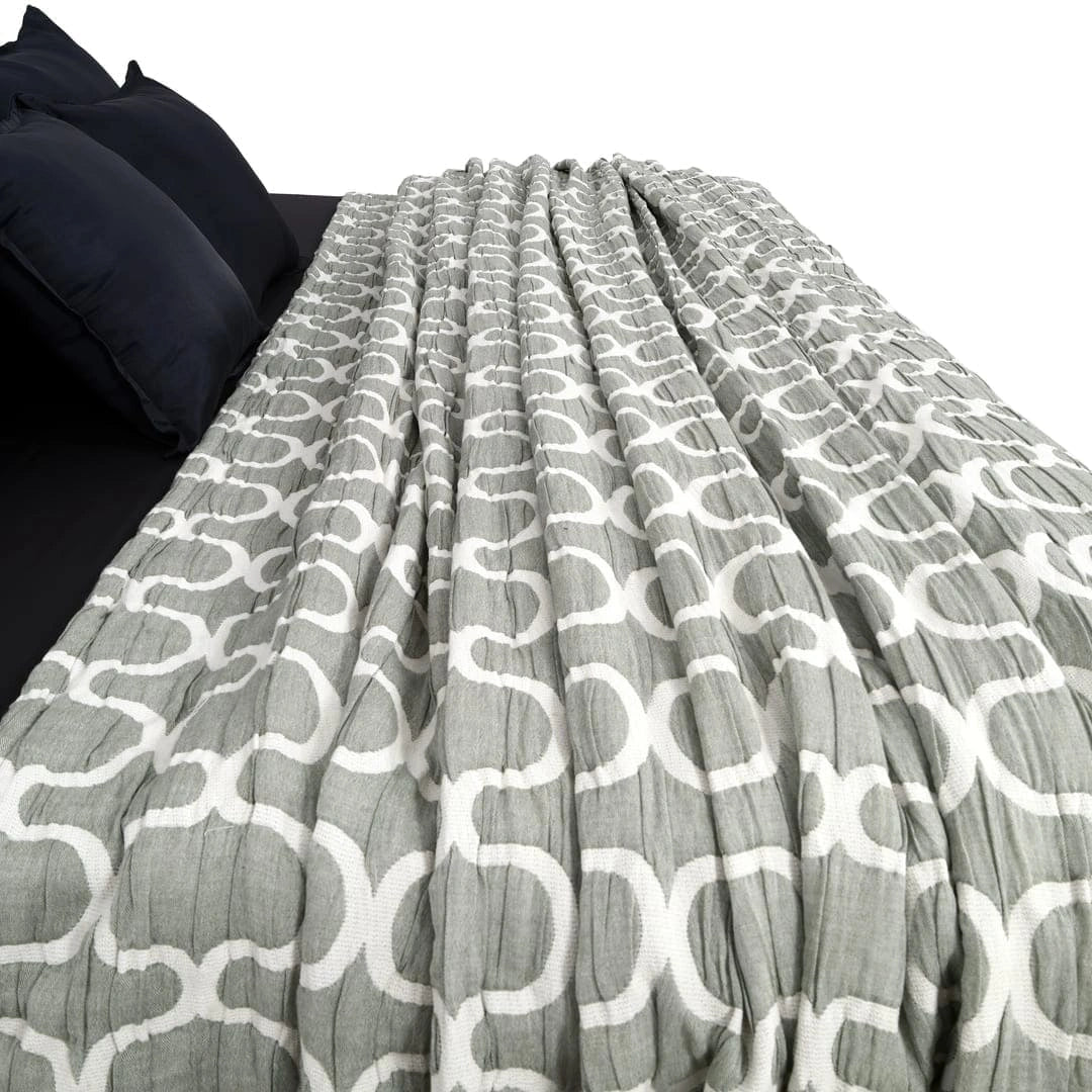 Zarf Plush Cotton AC Comforter For Single Size Bed With 2 Pillow Cases - Earthveil