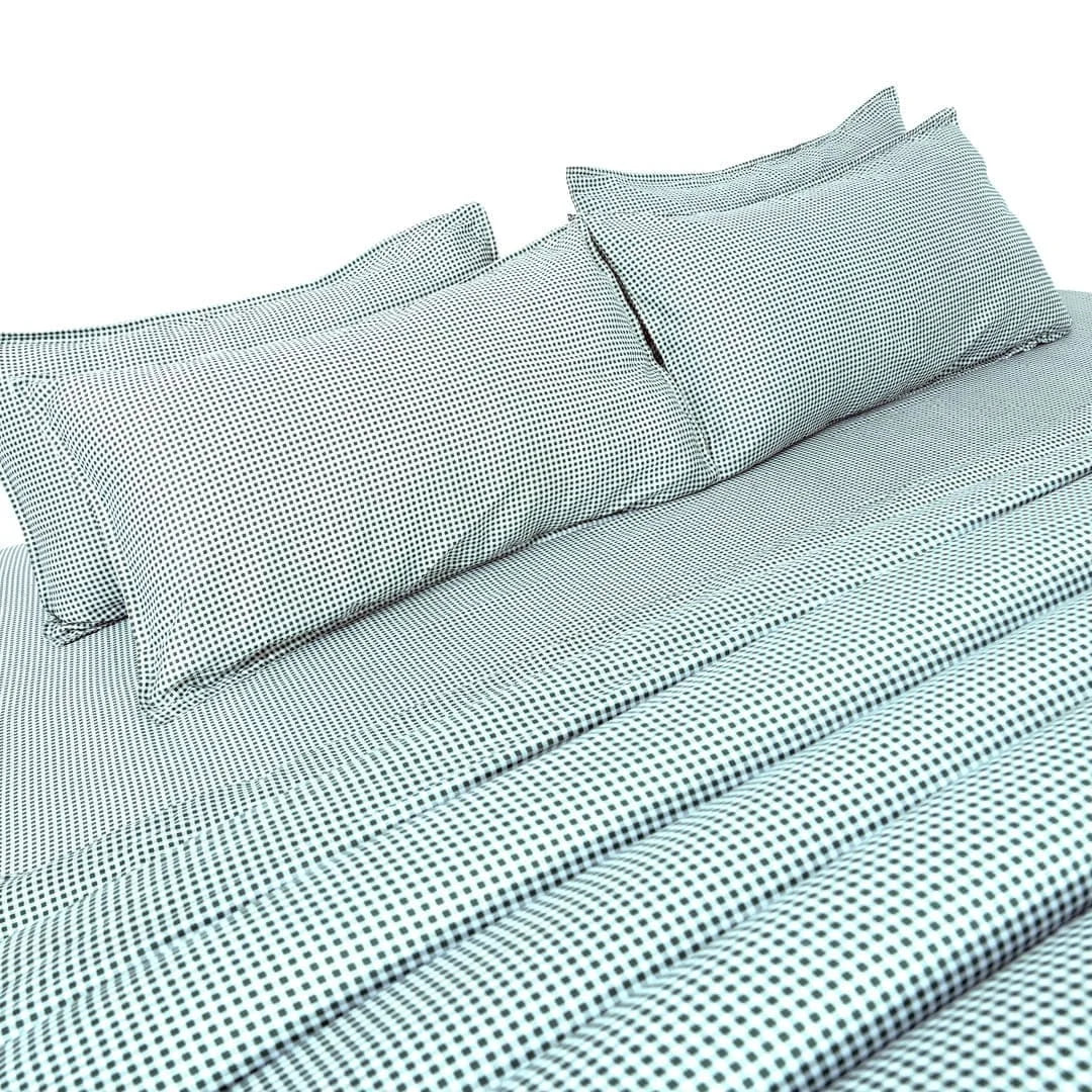 Zarf Egyptian Cotton Comforter With 4 Pillow cases - Greengrid