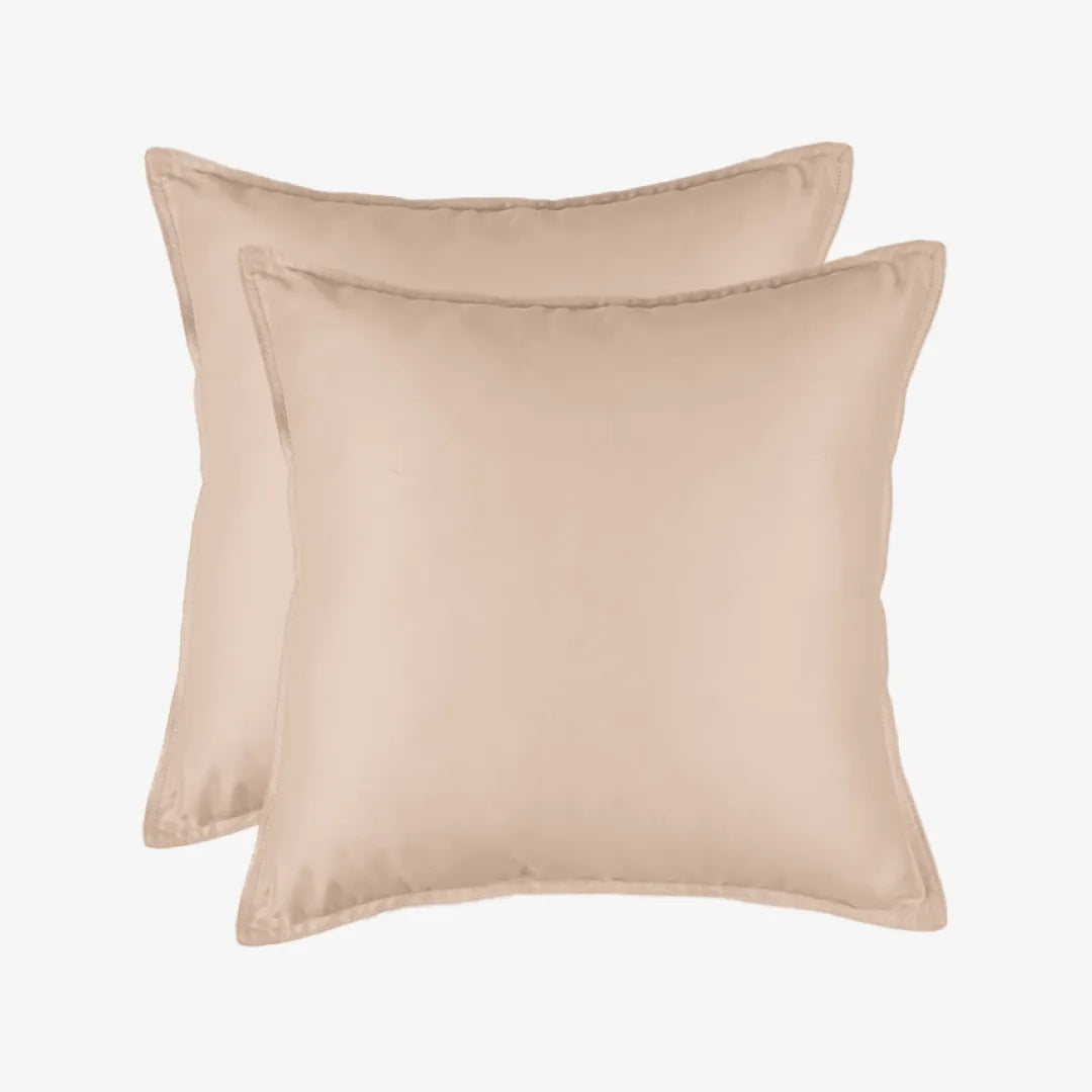 Egyptian Cotton Cushion Covers- Set Of 2 - Dove