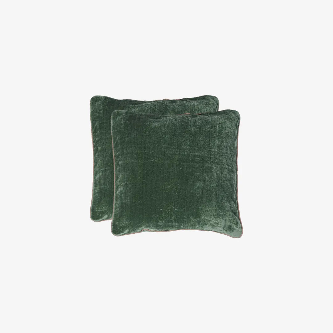 AC Blanket Cushion Covers-Set of 2 - Greener pastures