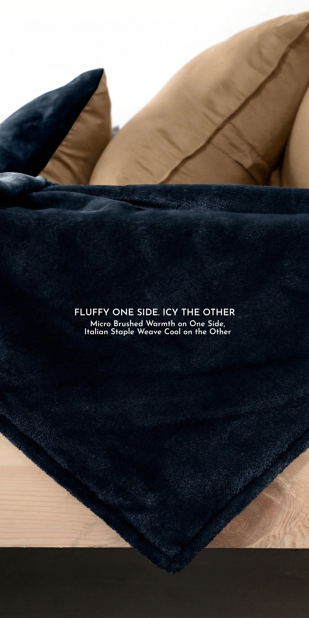 Zarf Premium AC Dohar for Single Bed Size With Two Pillow Covers & One Breakfast Cushion Cover - Blackstone