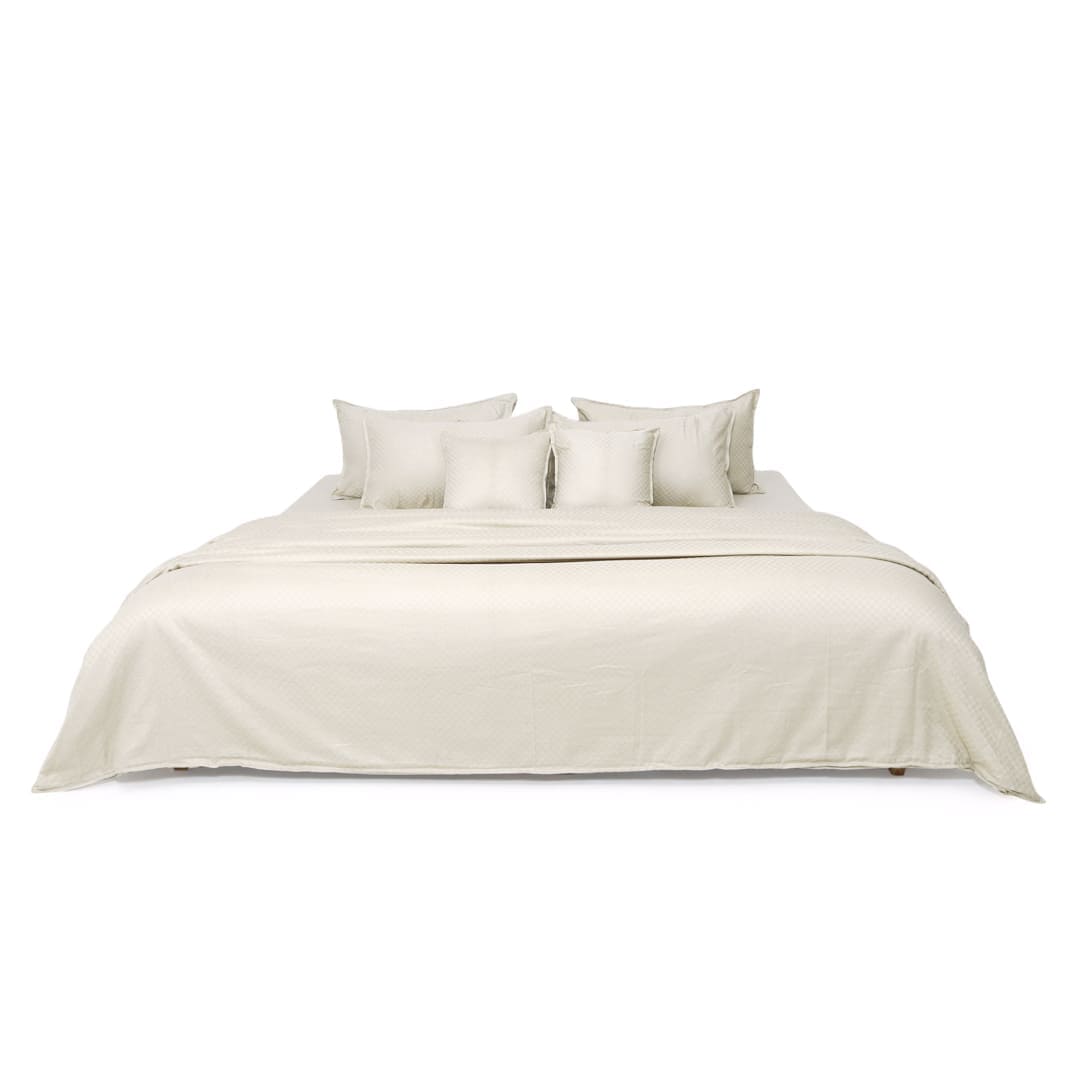 Zarf Egyptian Cotton Bedding Set Of 6 - Bisque