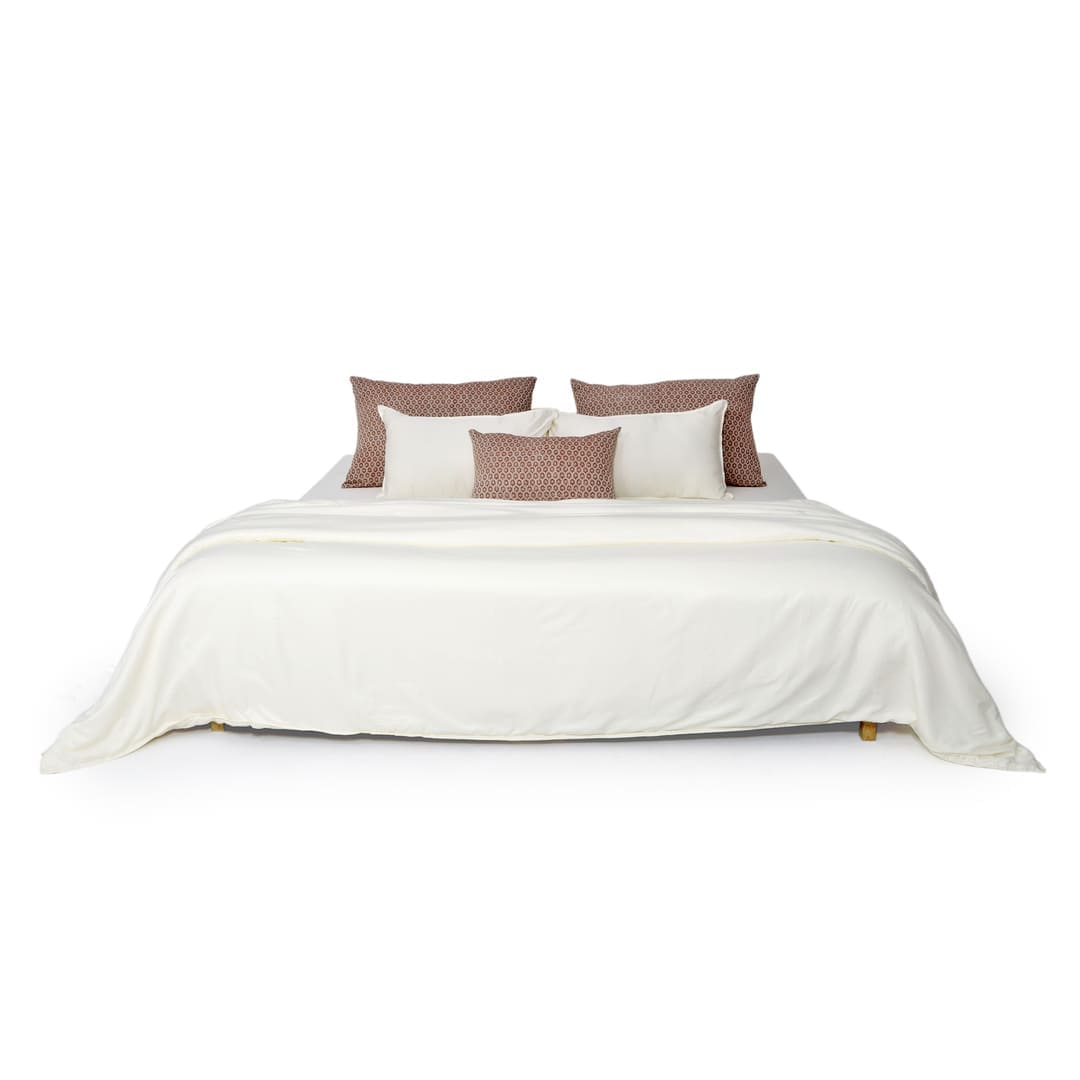 Zarf Italian Staple Weave Bedding Set Of 7- Marquisa