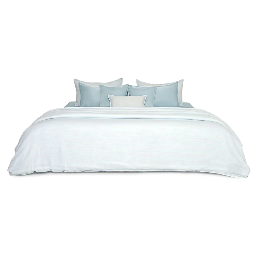 Linen Blend AC Comforter With 2 Pillow Cases and 1 Breakfast Pillow - Mirelle