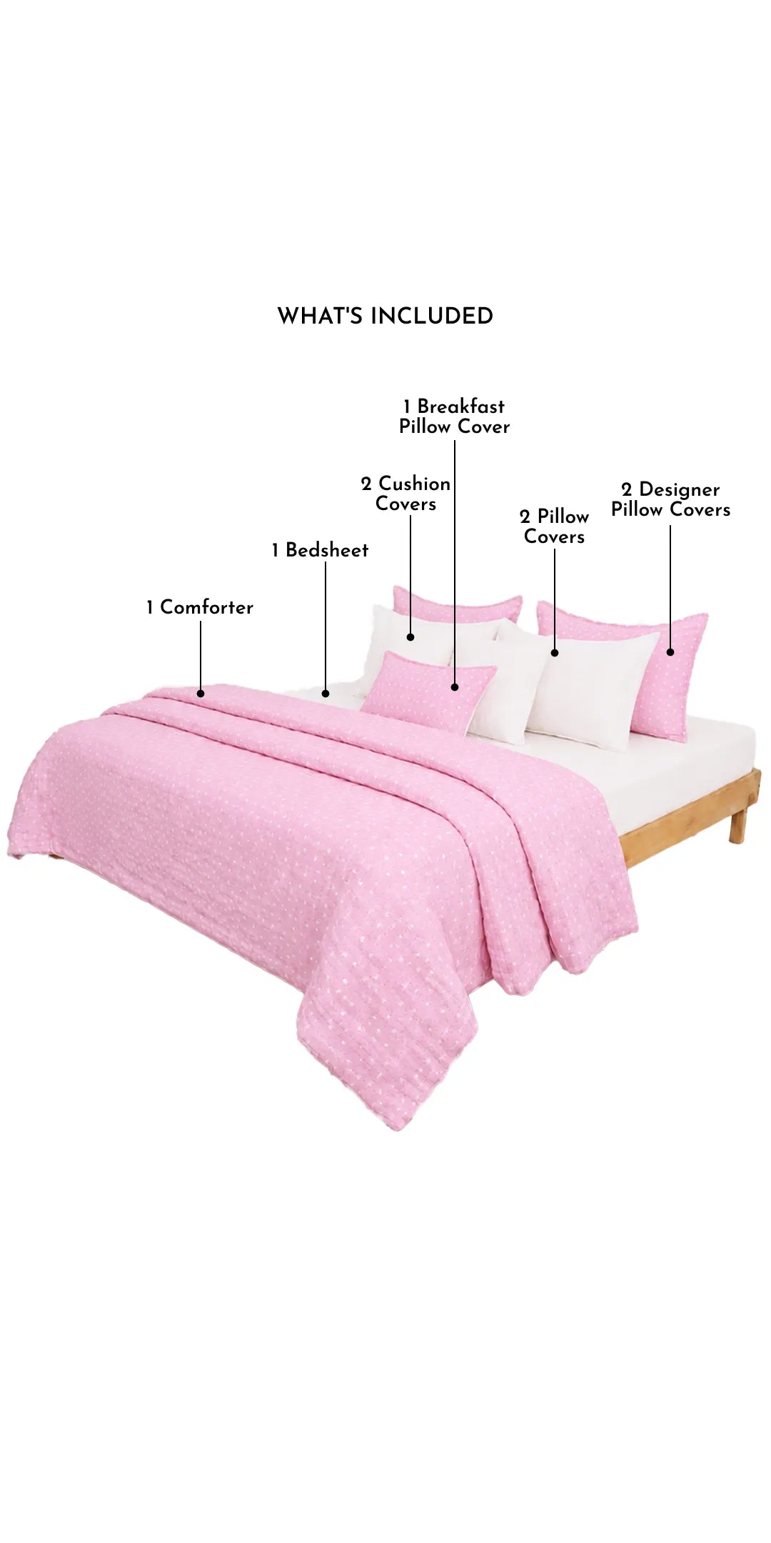 Zarf Luxe Bedding Set Of 9 - Étoile
