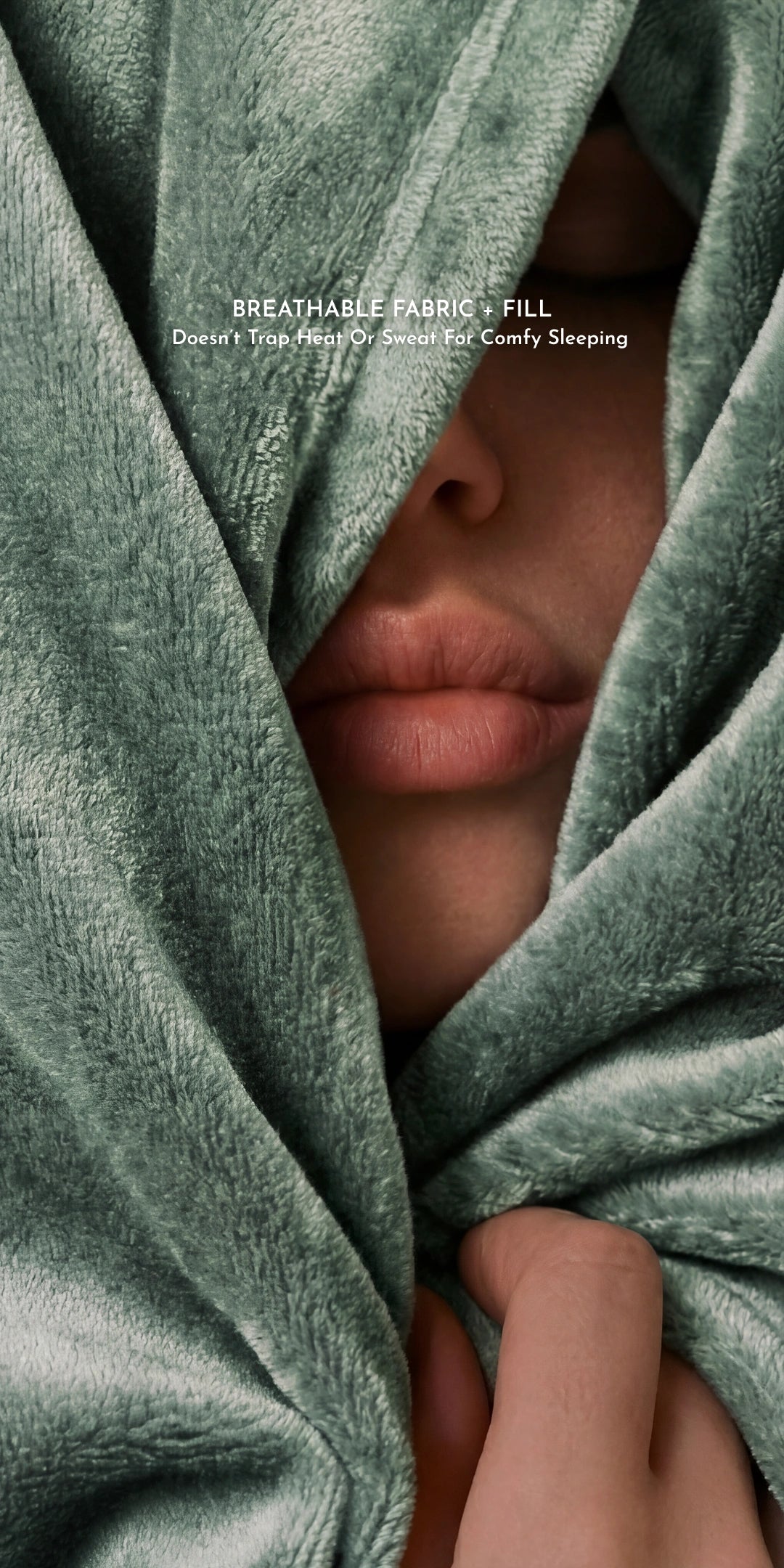 Zarf Premium AC Dohar for Single Bed Size With Two Pillow Covers & One Breakfast Cushion Cover - Greenstone