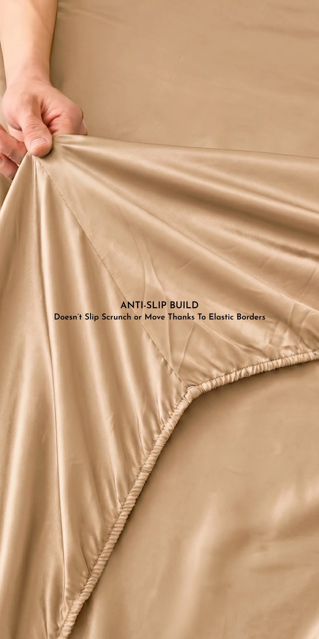ZARF Italian Weave Fitted Bedsheet - Butterscotch