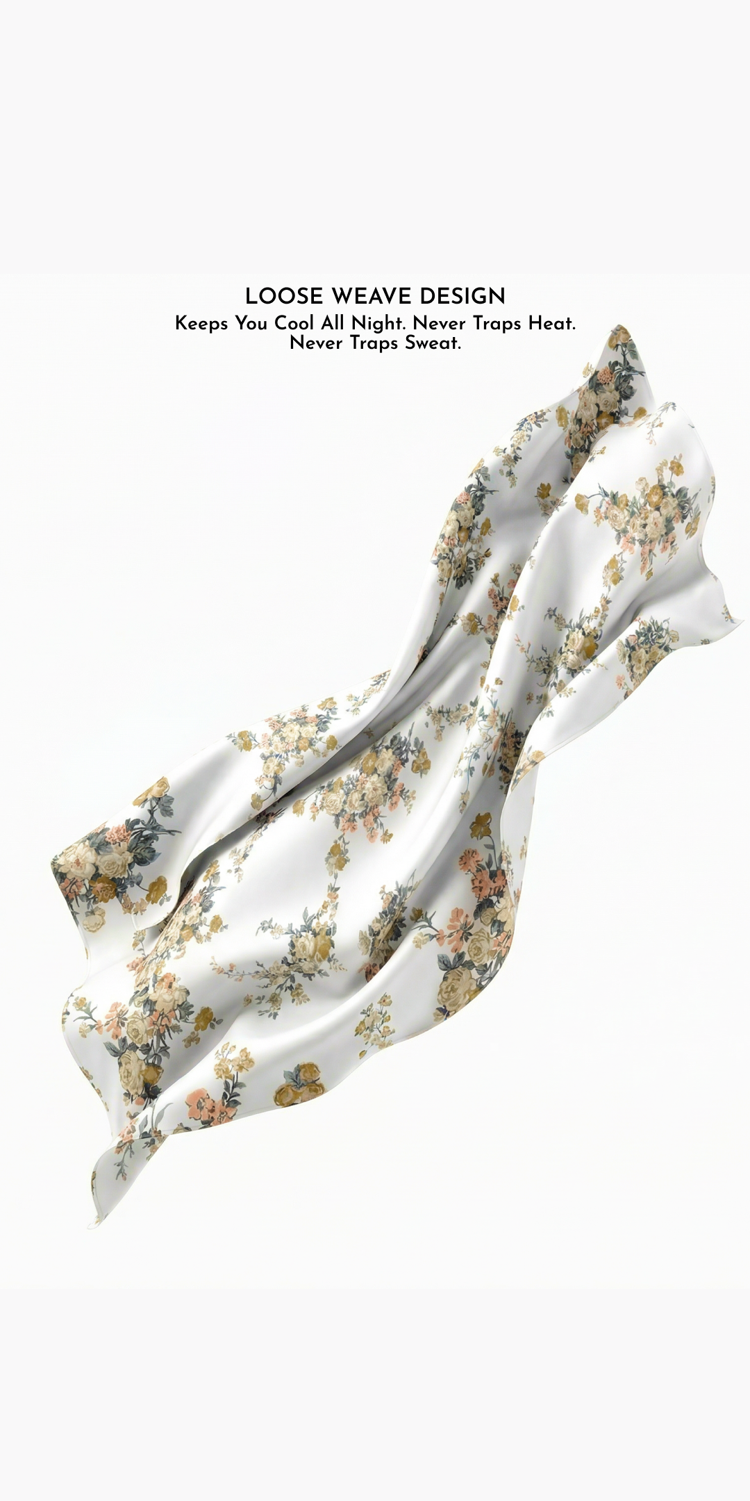 Zarf Linen Blend Bedsheet With 2 Pillow Covers & 1 Breakfast Pillow Cover - Ember