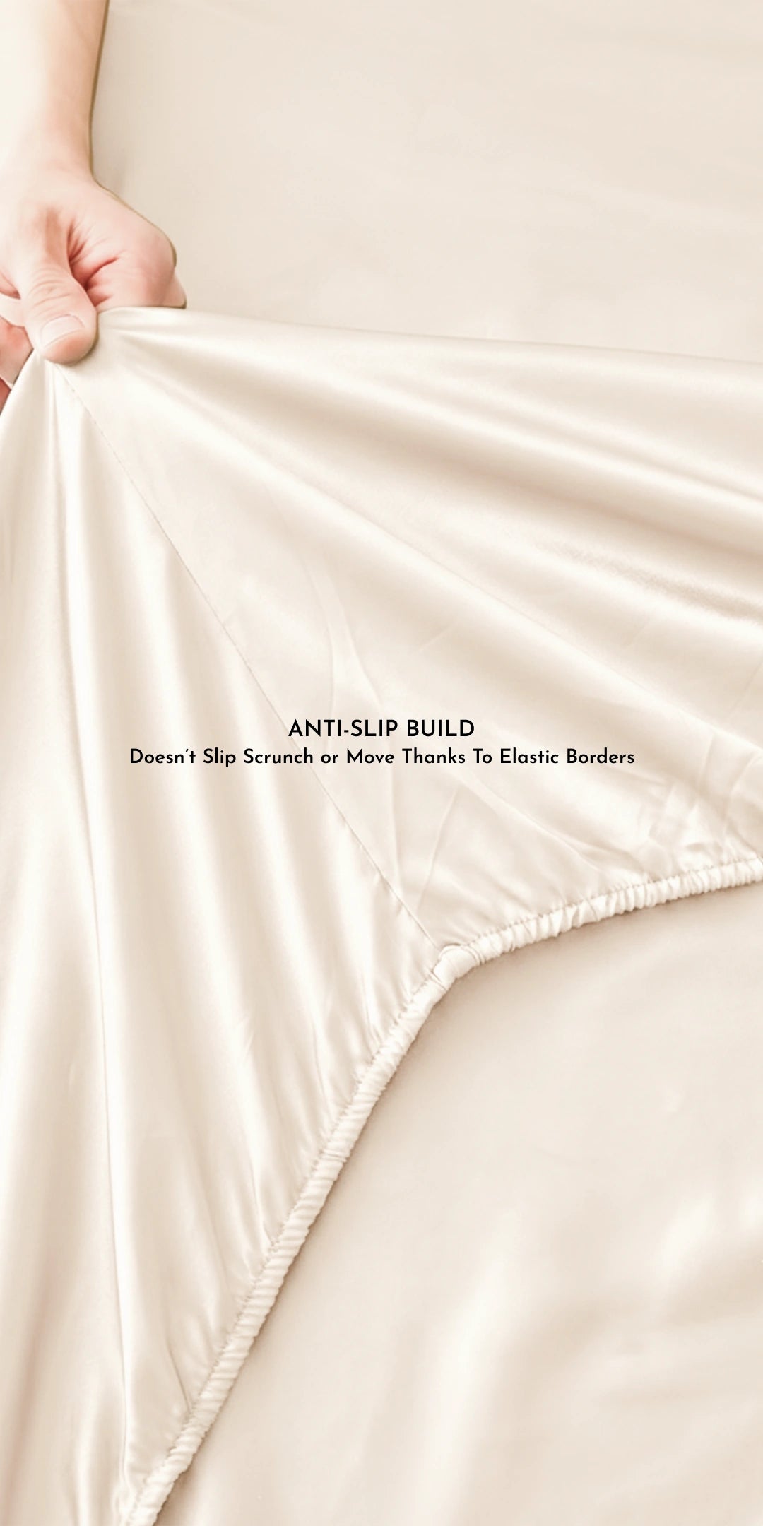 ZARF Italian Weave Fitted Bedsheet - Porcelain