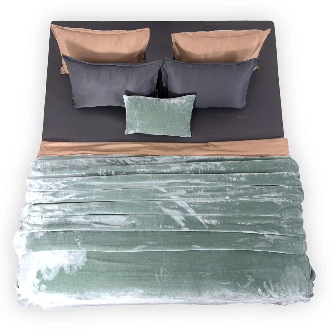 ZARF PREMIUM AC DOHAR FOR SINGLE BED SIZE SET OF 6 - Greenstone