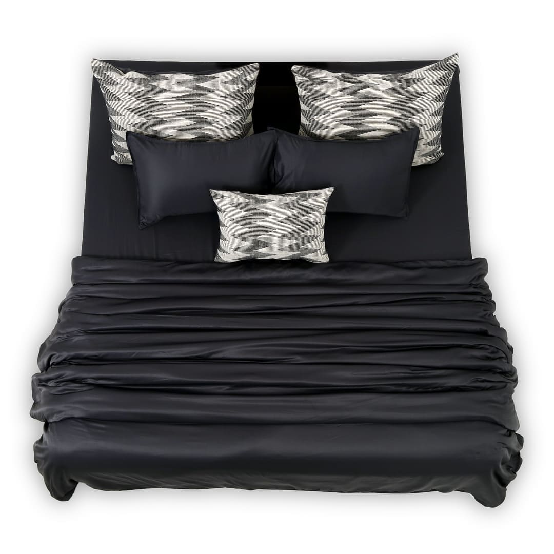 Zarf Italian Staple Weave Bedding Set Of 7- Reine