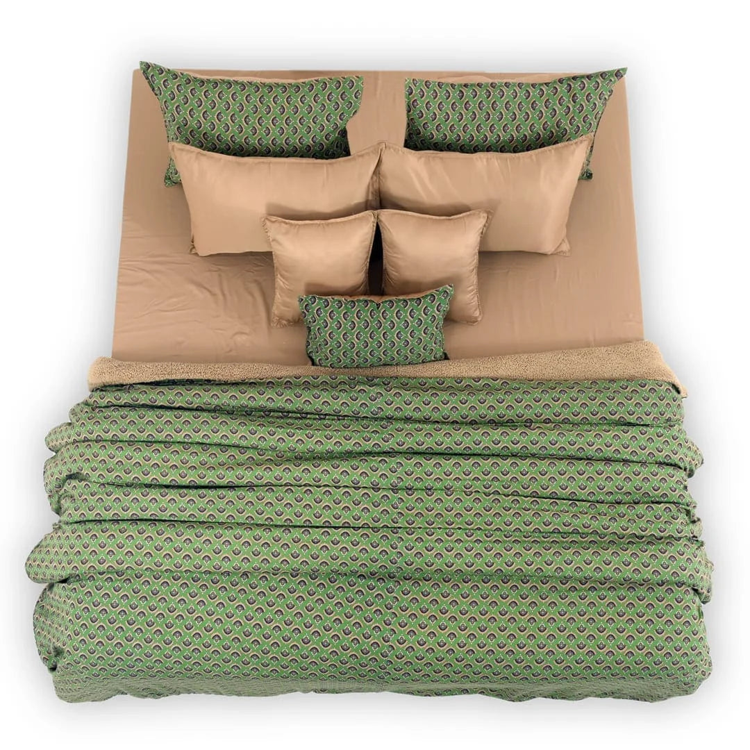 ZARF Reversible Baby Size Quilt With 1 Pillowcase - Vanya (Limited Edition)