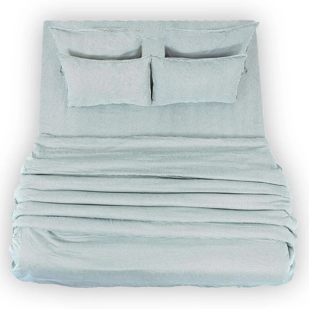 Zarf Egyptian Cotton Comforter With 4 Pillow cases - Greengrid