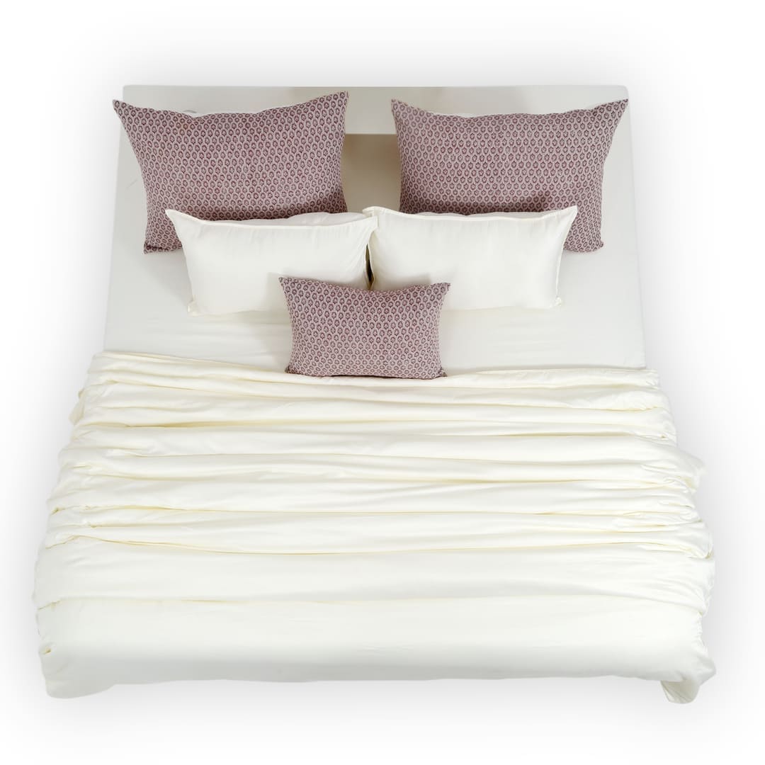 Zarf Italian Staple Weave Bedding Set Of 7- Marquisa