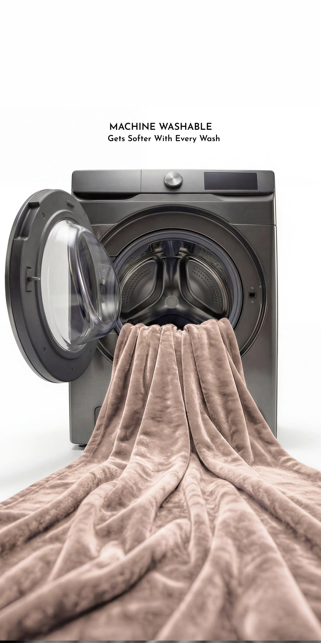 Zarf Reversible Blanket Cover For Single Size Bed With 2 Cushion Covers - Mellow Eclaire