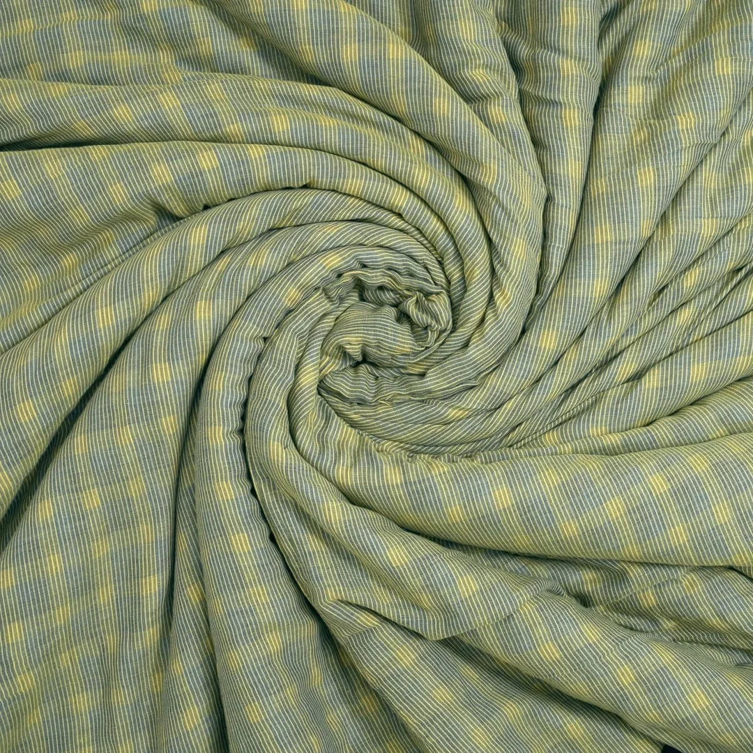 Linen Blend AC Comforter With 2 Pillow Cases and 1 Breakfast Pillow - Vireo