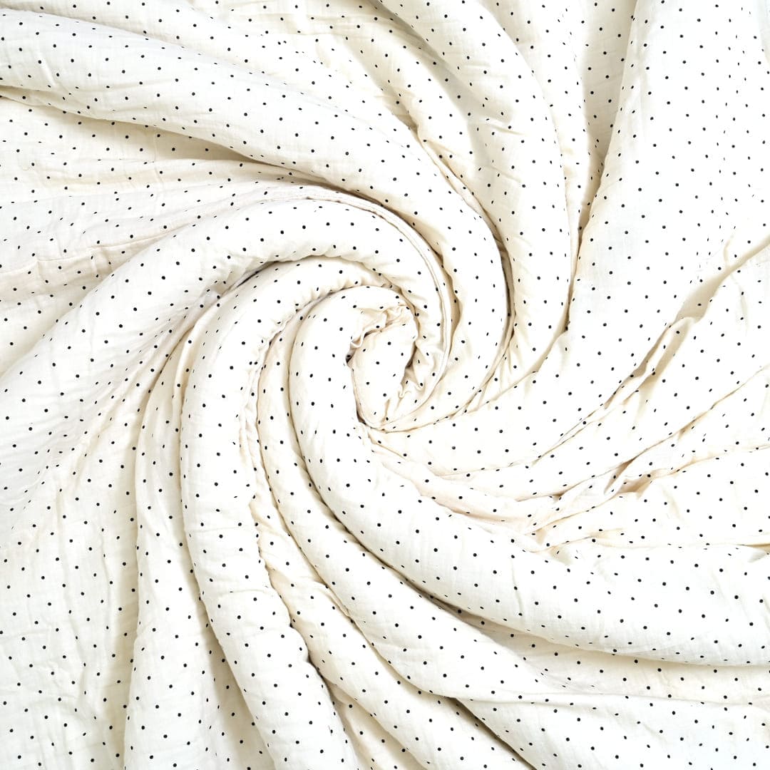 Zarf California King Size Reversible Quilt  With 2 pillowcases and 1 Breakfast Cushion cover - Dottie