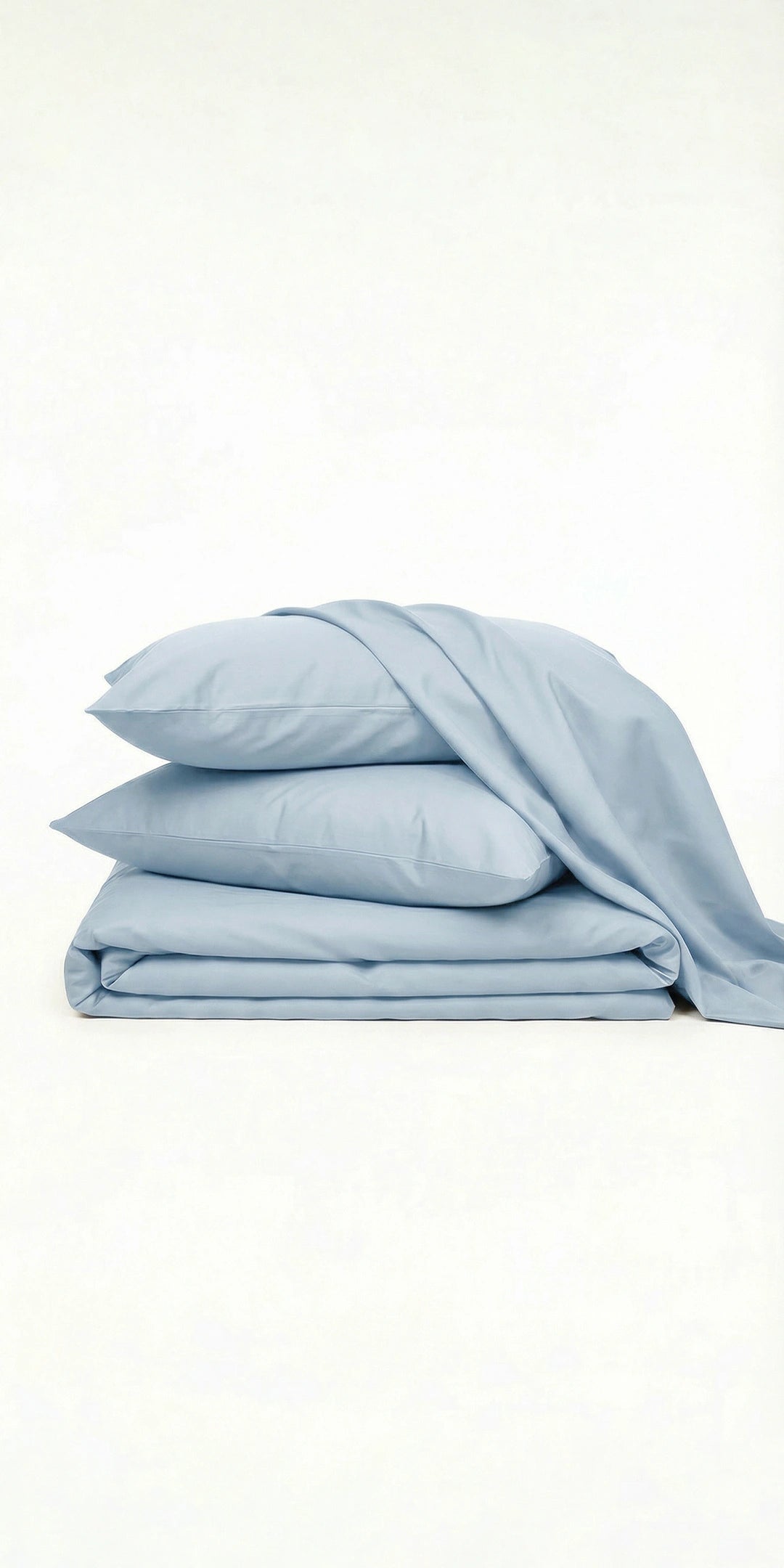 ZARF Italian Weave Fitted Bedsheet - Skyline
