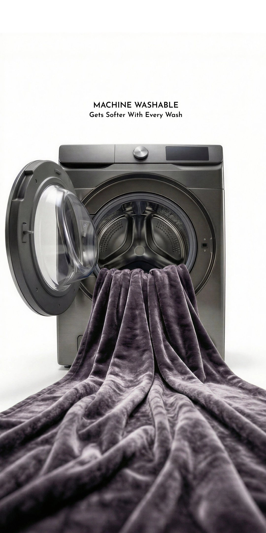 Zarf All-Season Premium AC Blanket With Two Pillow Covers & Two Cushion Covers - Mauve