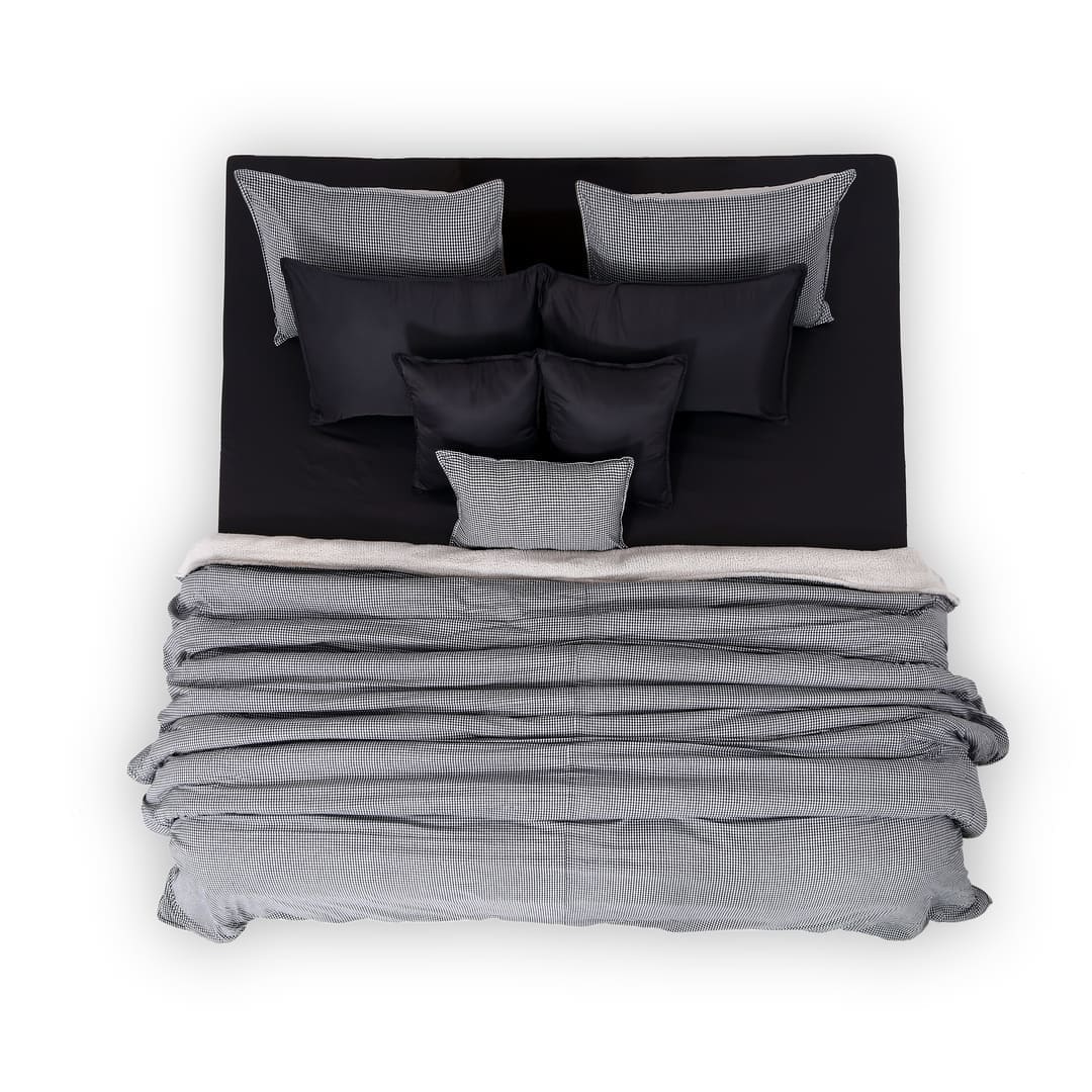 Zarf California King Size Reversible Quilt  - Oxford
