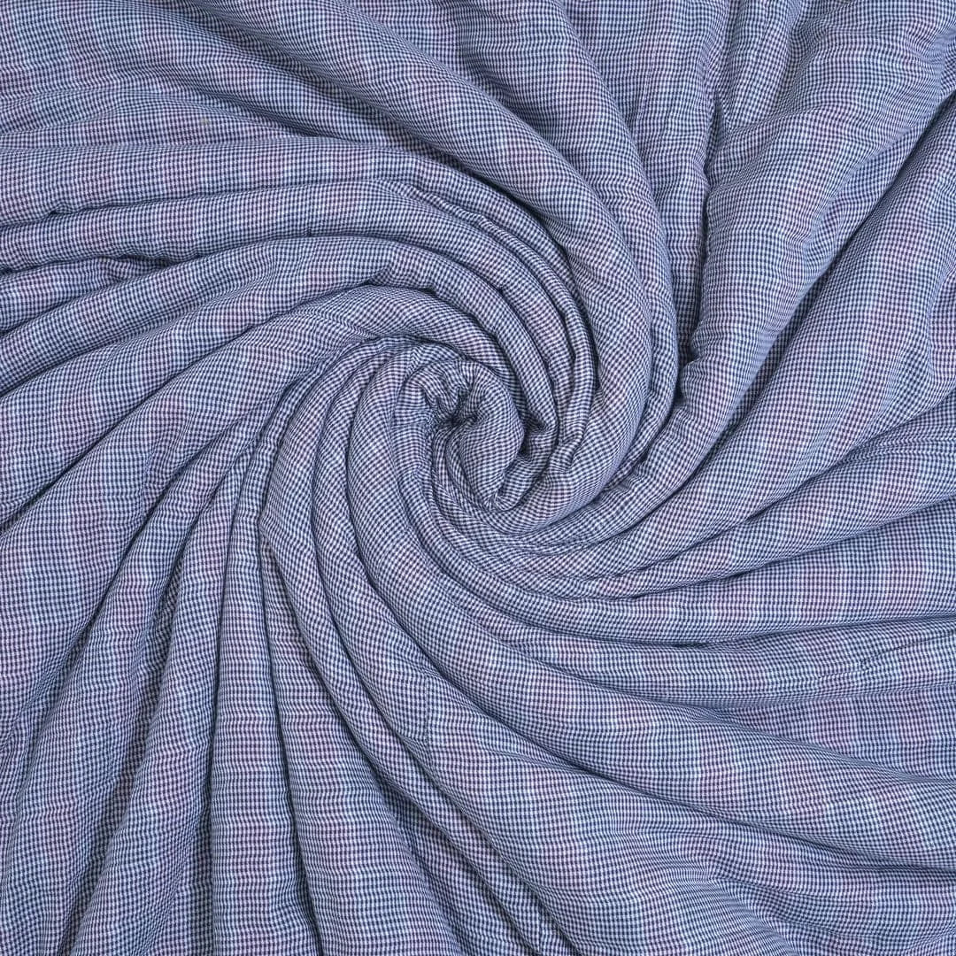 Linen Blend AC Comforter With 2 Pillow Cases and 1 Breakfast Pillow - Iskora