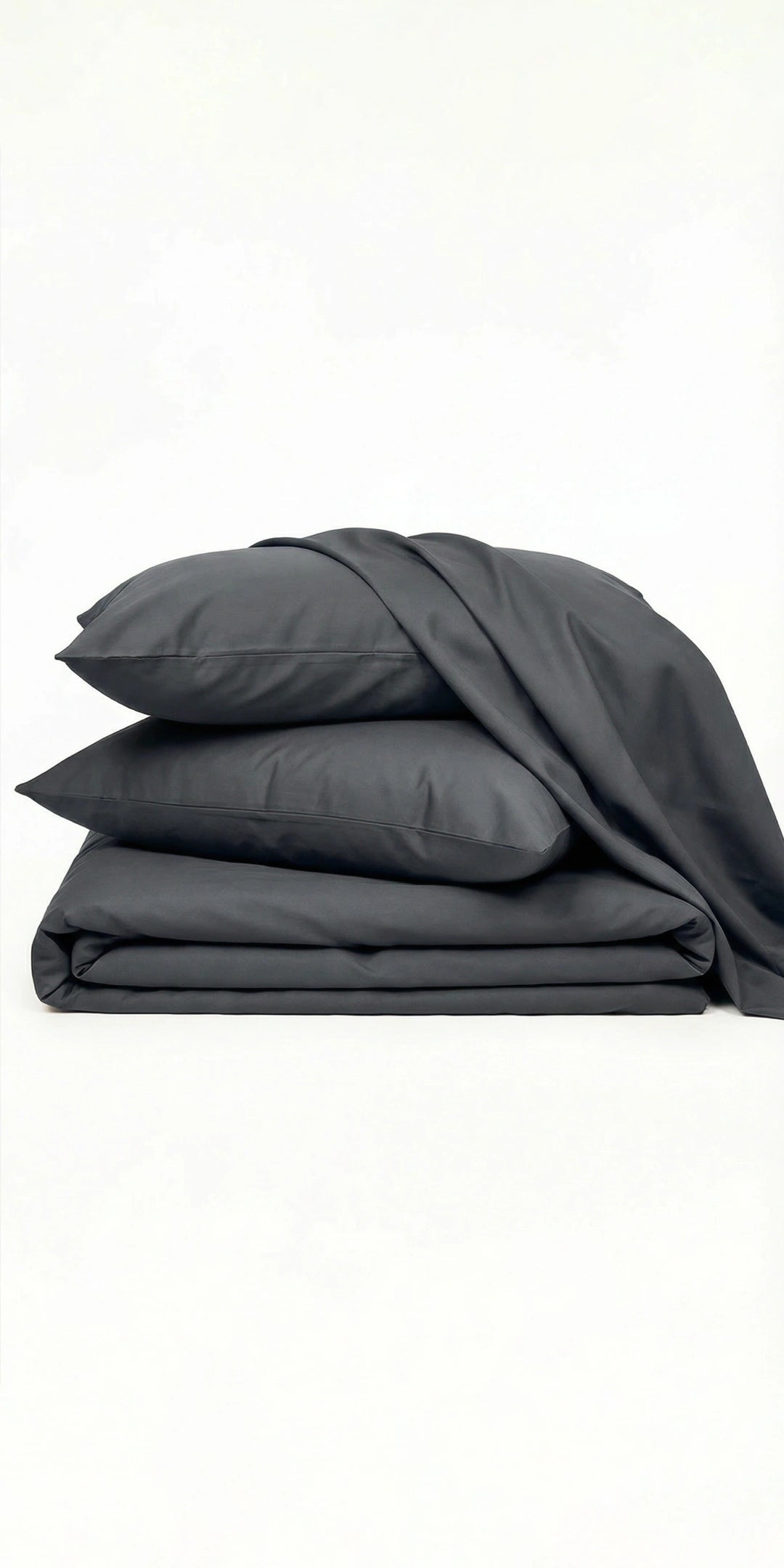 ZARF Italian Weave Fitted Bedsheet - Cinder