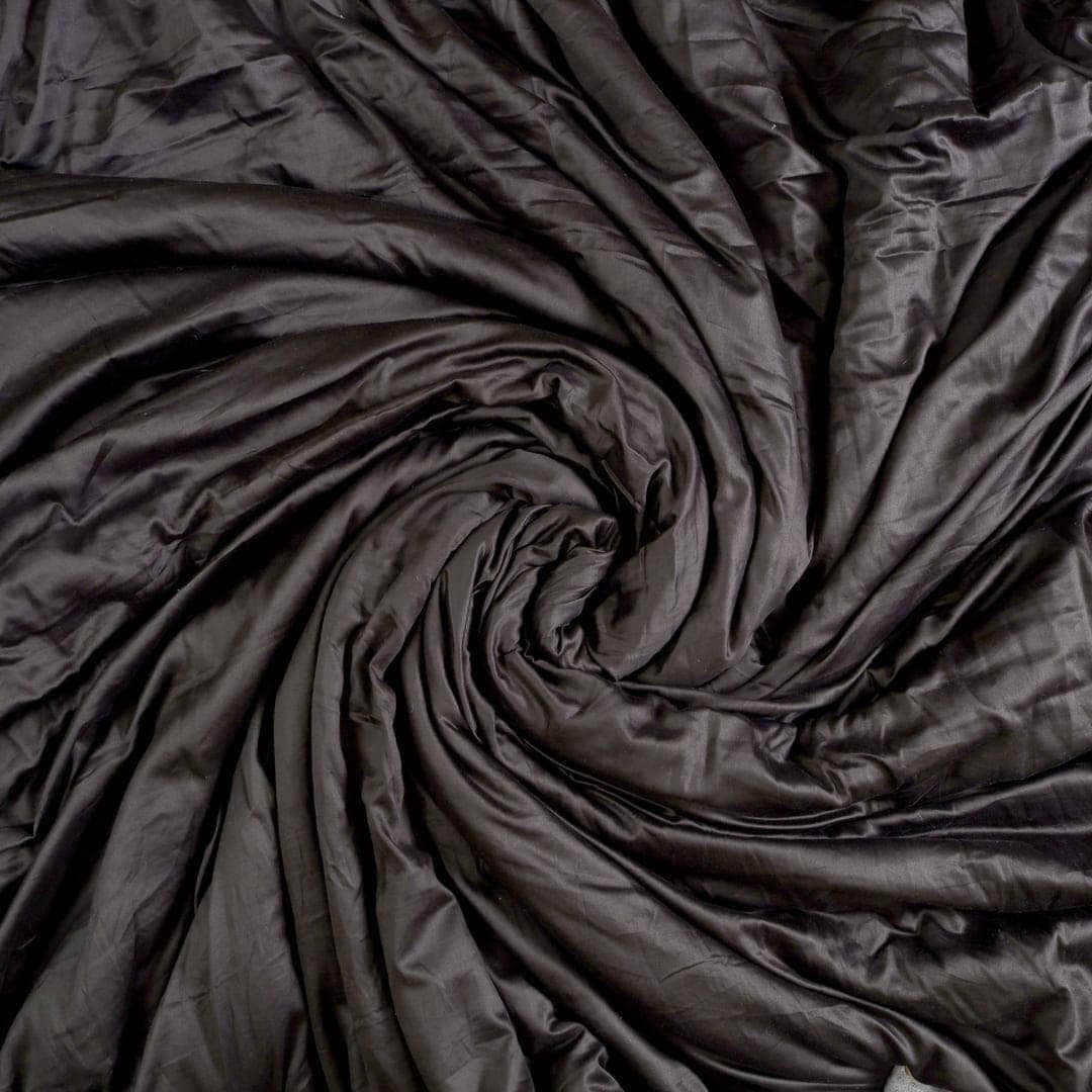 Zeries Egyptian Cotton Bedsheets With 2 Pillow Cases & 2 Cushion Covers - Raven