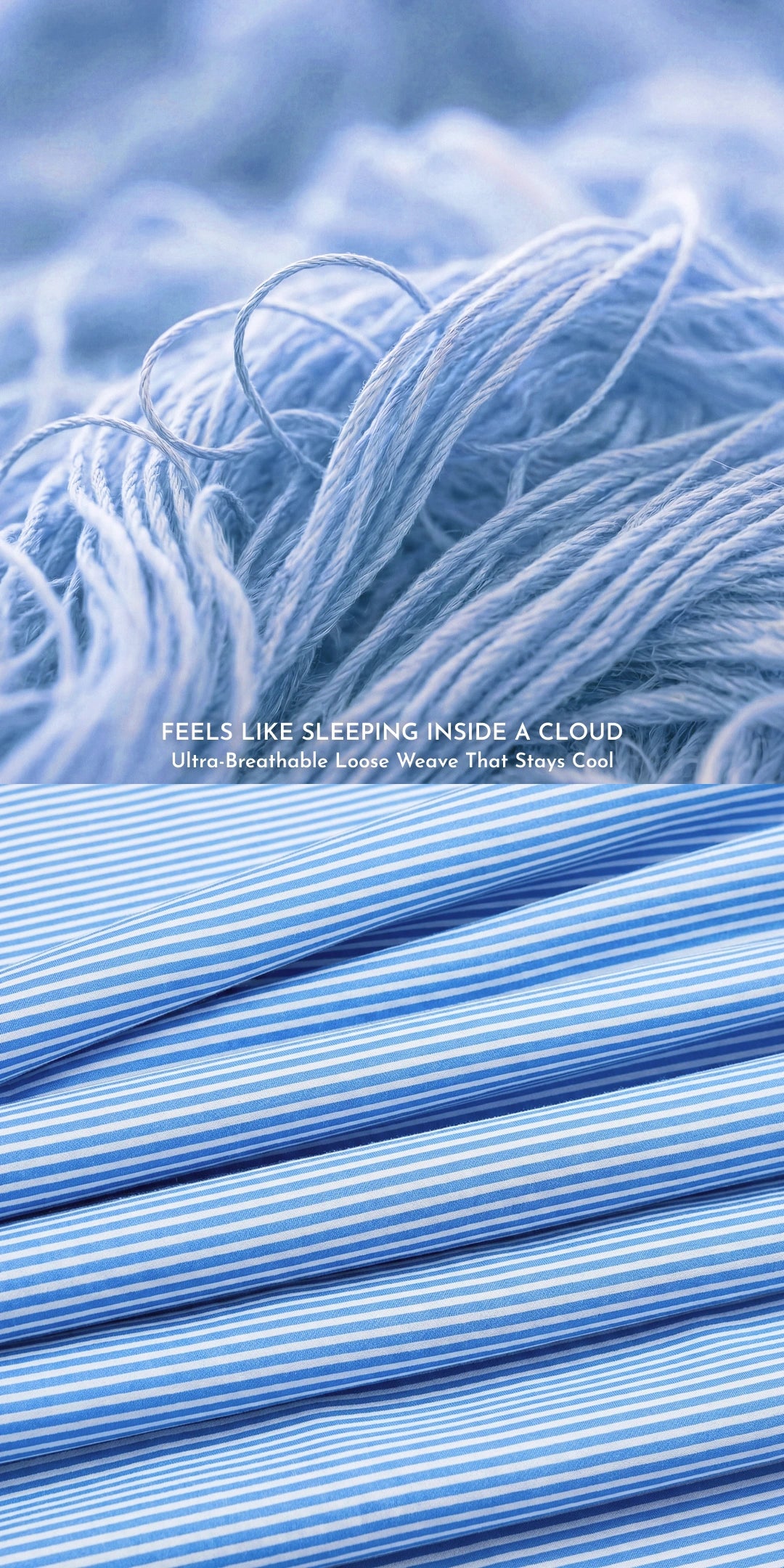 Zarf Linen Blend Bedding Set Of 9 For Single Size Bed -Tranquil