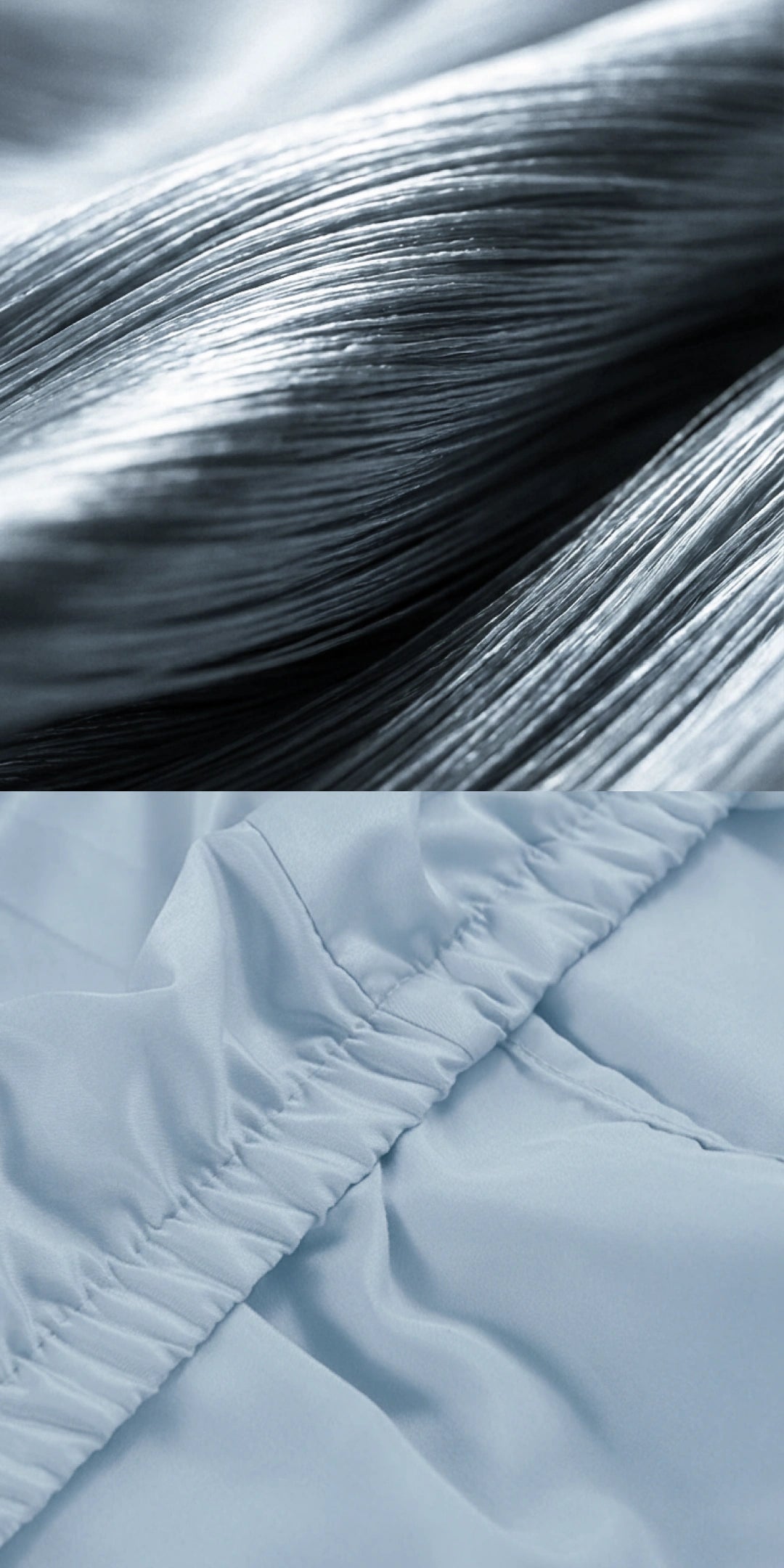 ZARF Italian Weave Fitted Bedsheet - Skyline