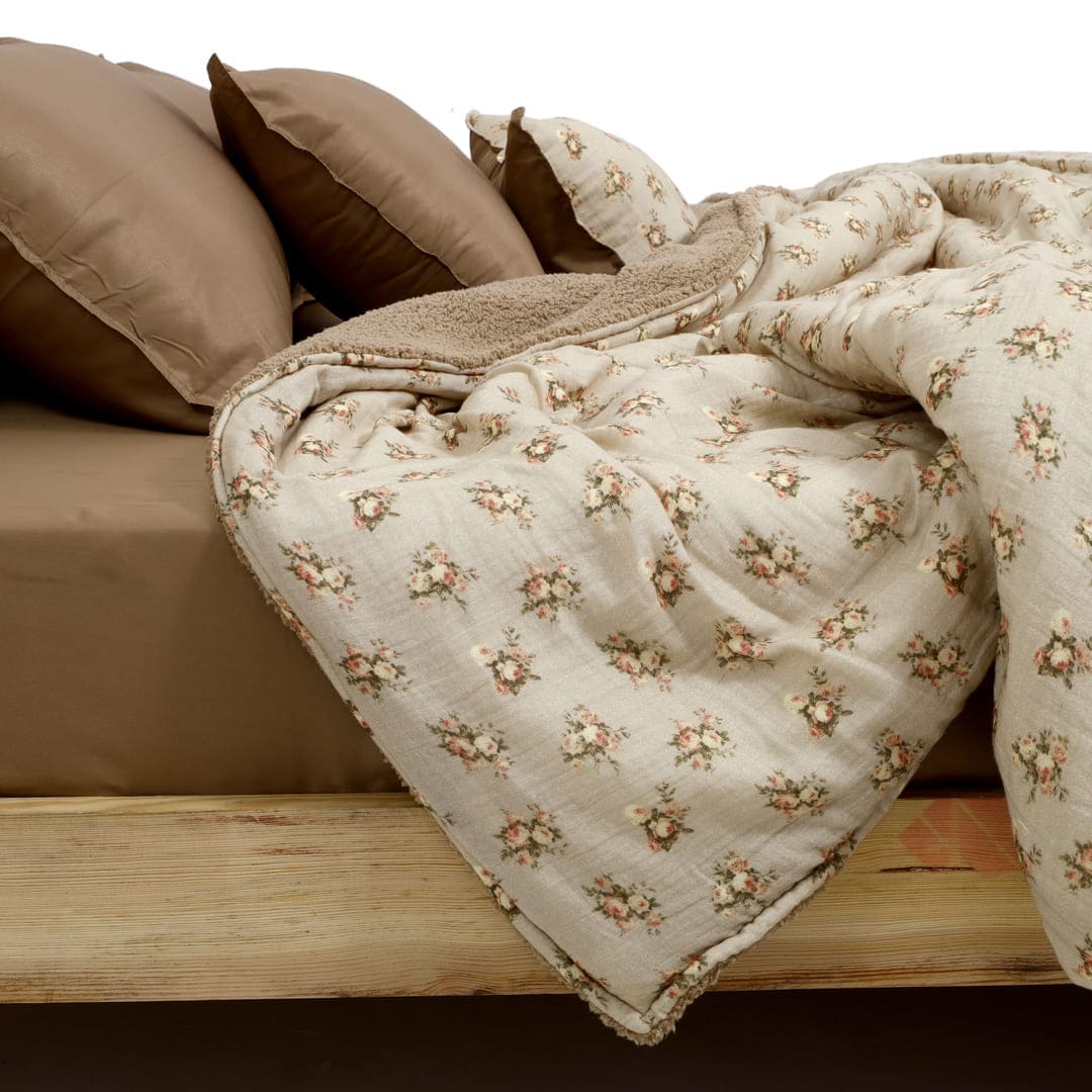 ZARF Reversible Baby Size Quilt - Heritage