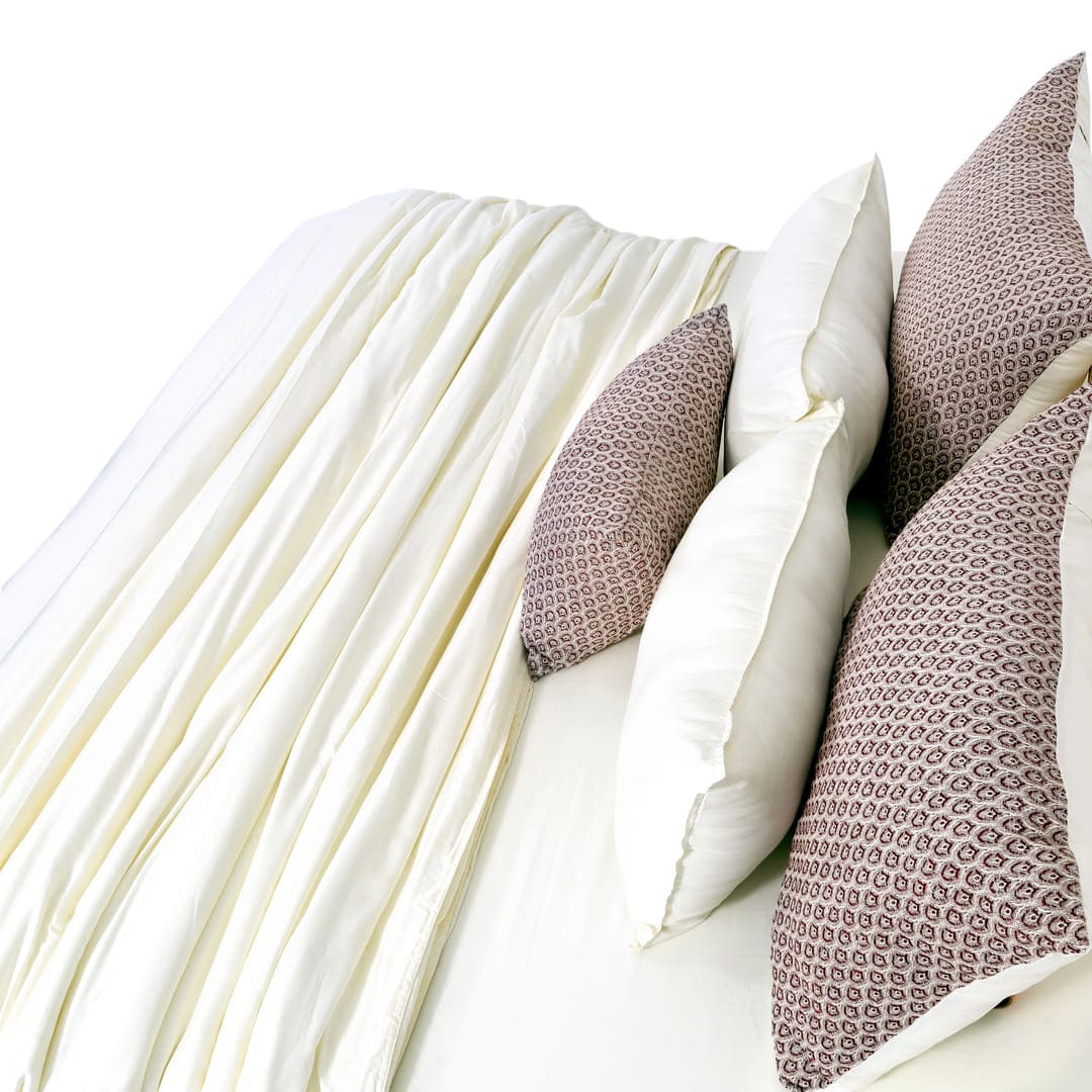 Zarf Italian Staple Weave Bedding Set Of 7- Marquisa
