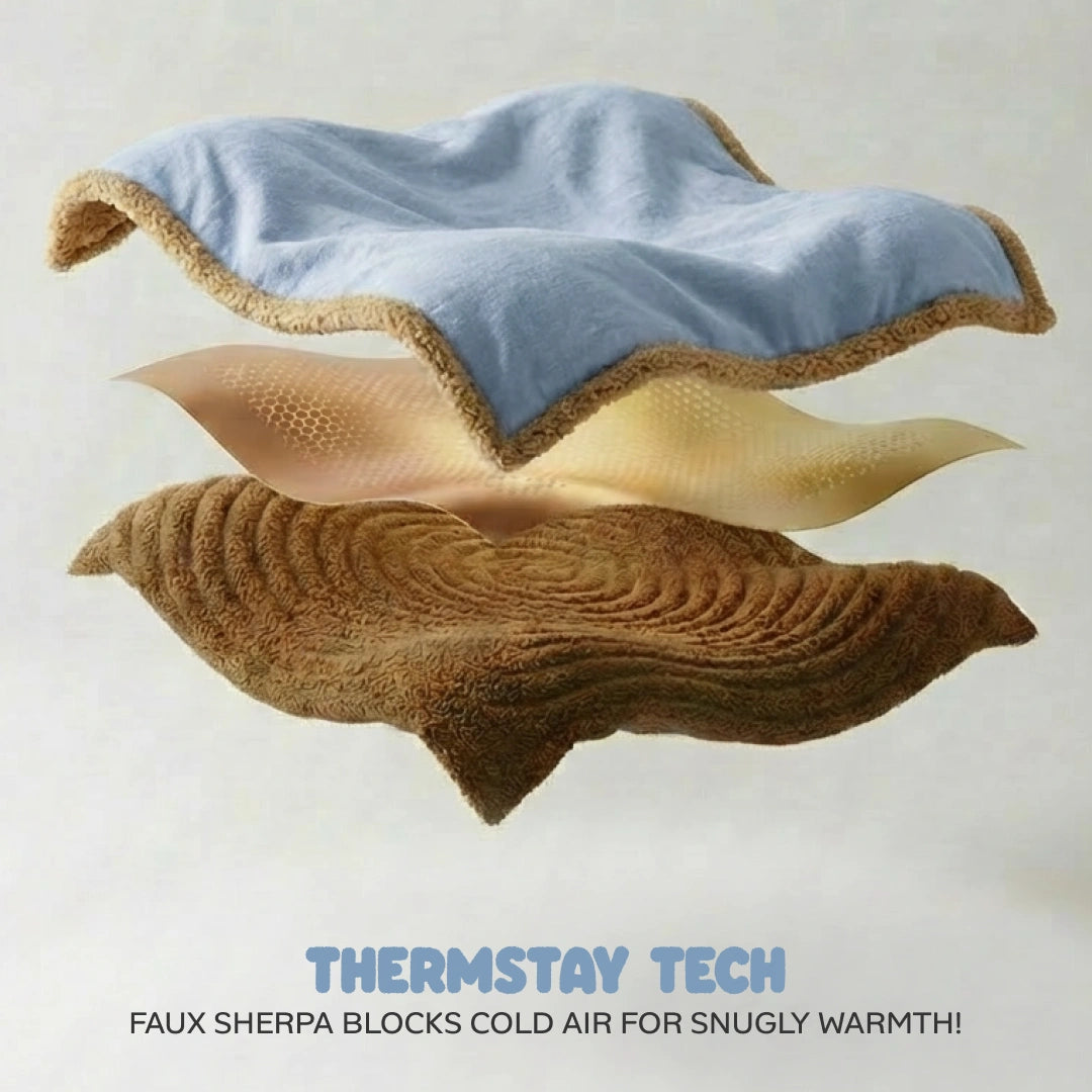 Reversible Baby Blanket With 1 Pillow & 1 Pillow Cover - Luna Pop