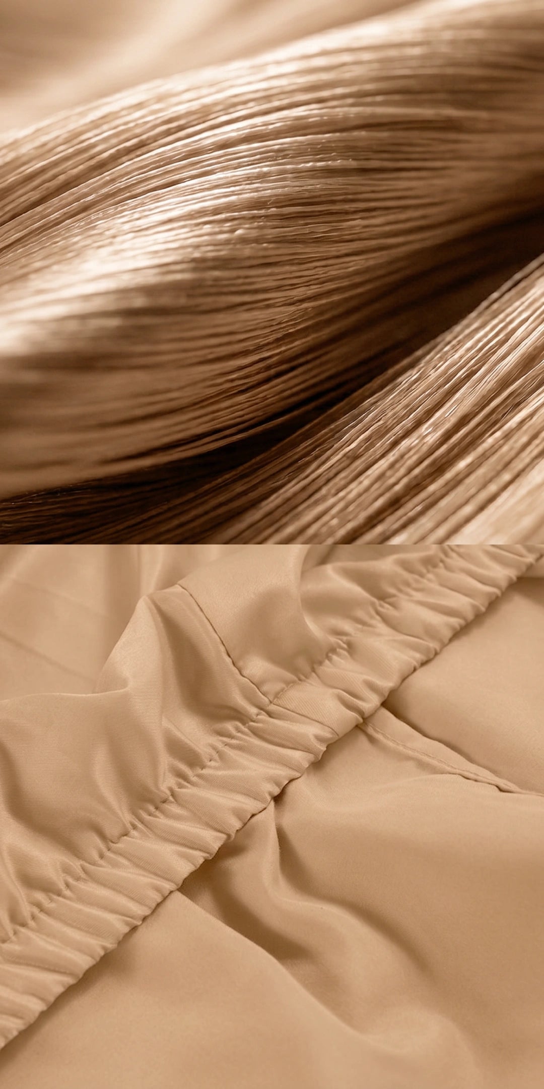 ZARF Italian Weave Fitted Bedsheet - Butterscotch
