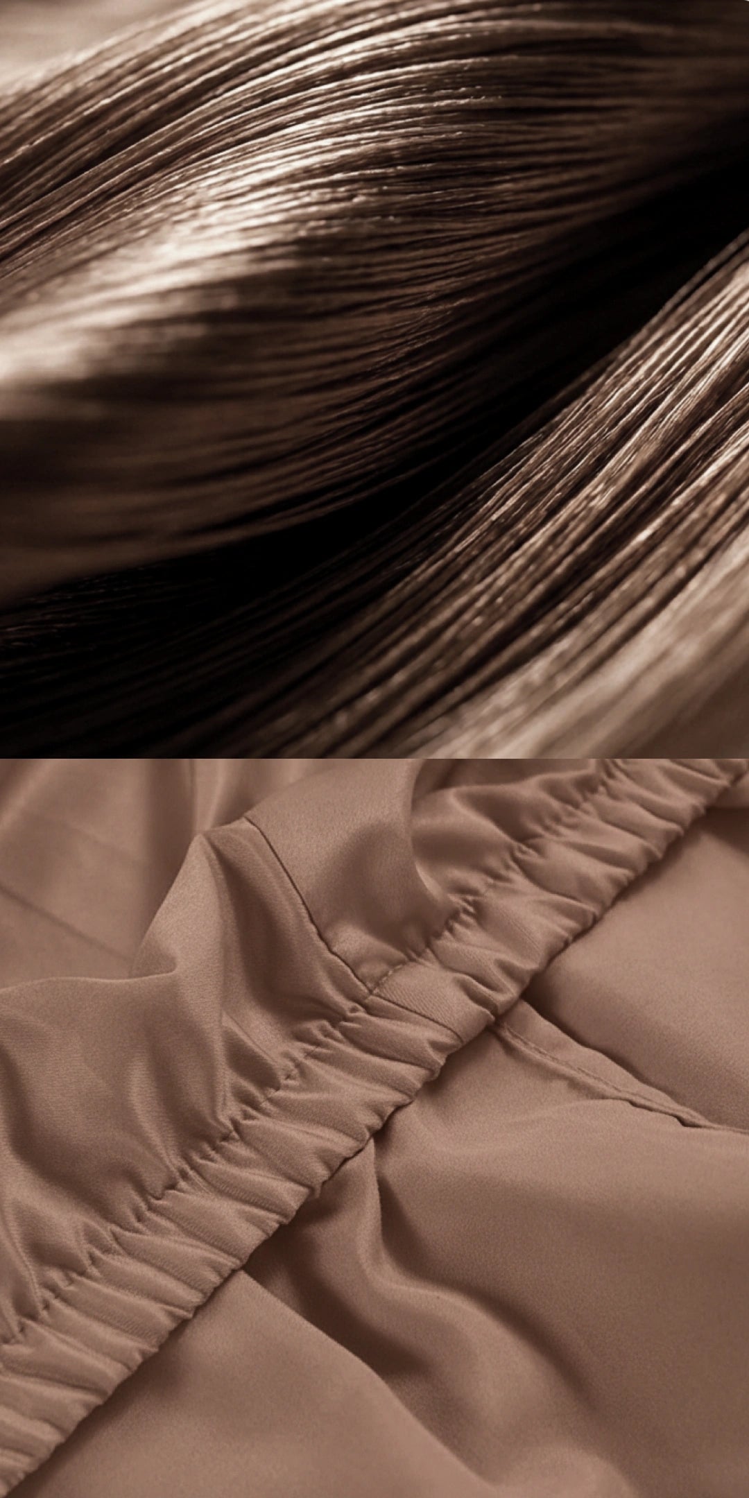 ZARF Italian Weave Fitted Bedsheet - Caramel