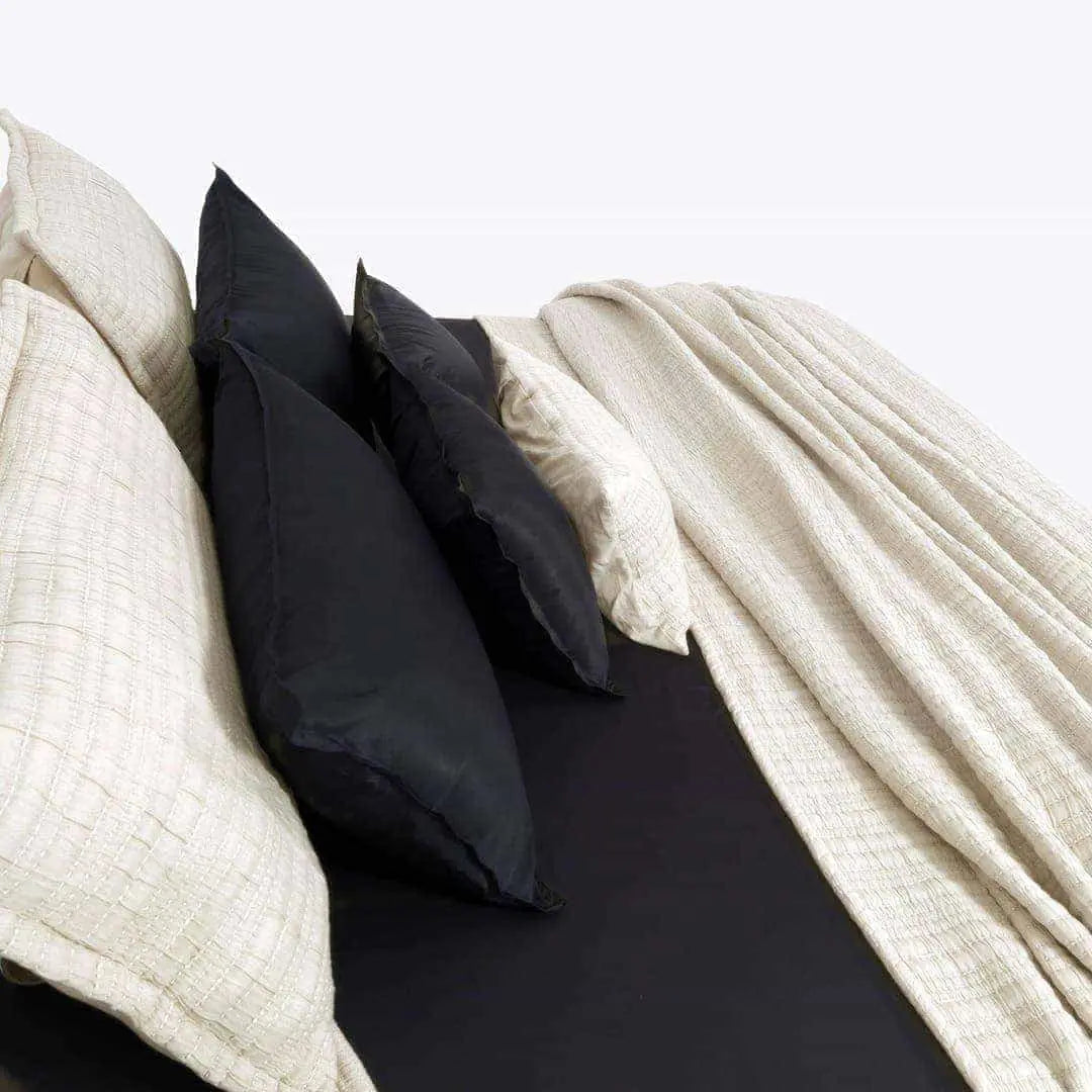 Zarf King Size Pure Cotton Cottage Comforter with 2 Pillowcases and 1 Cushion Cover - Opal Rose