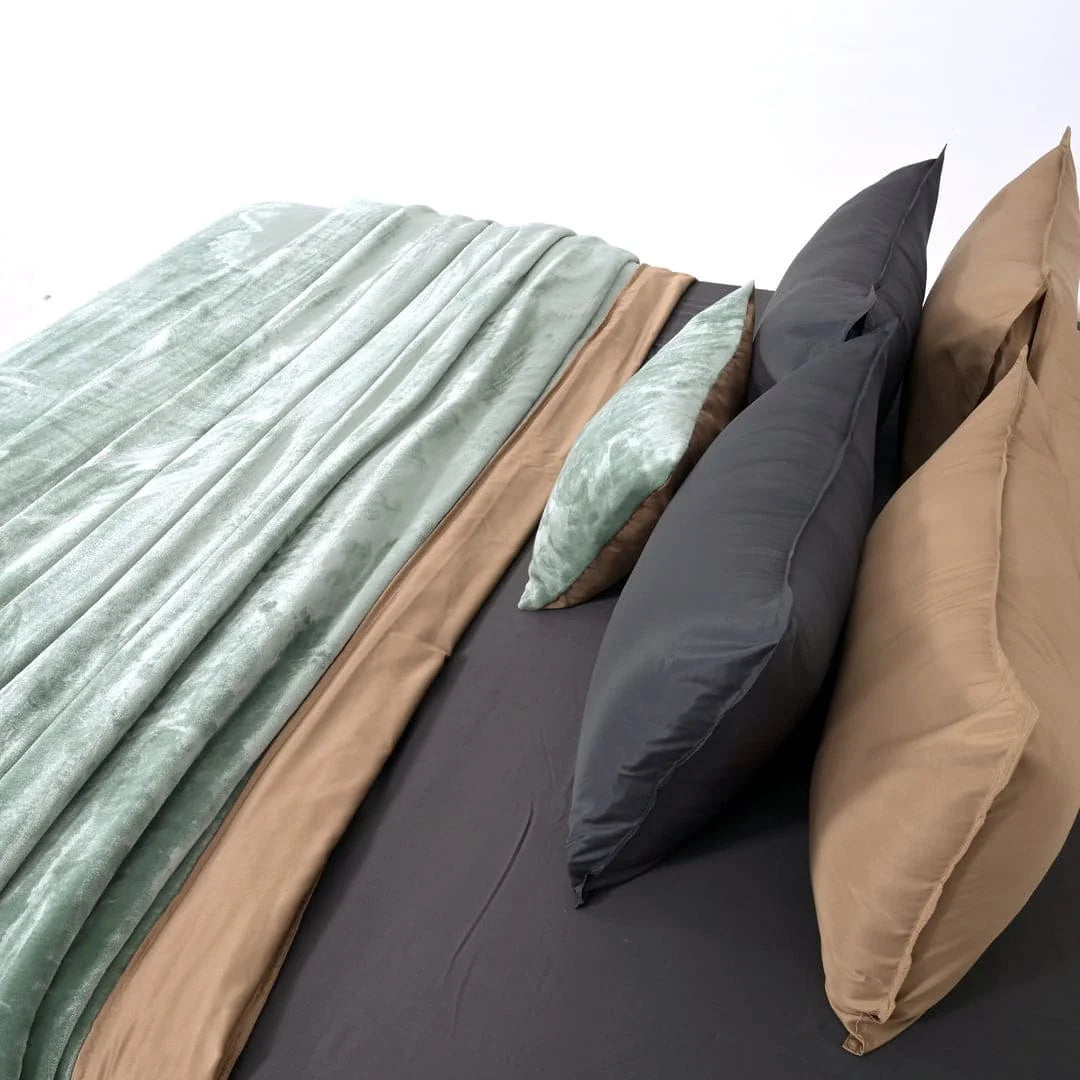 ZARF PREMIUM AC DOHAR FOR SINGLE BED SIZE SET OF 6 - Greenstone