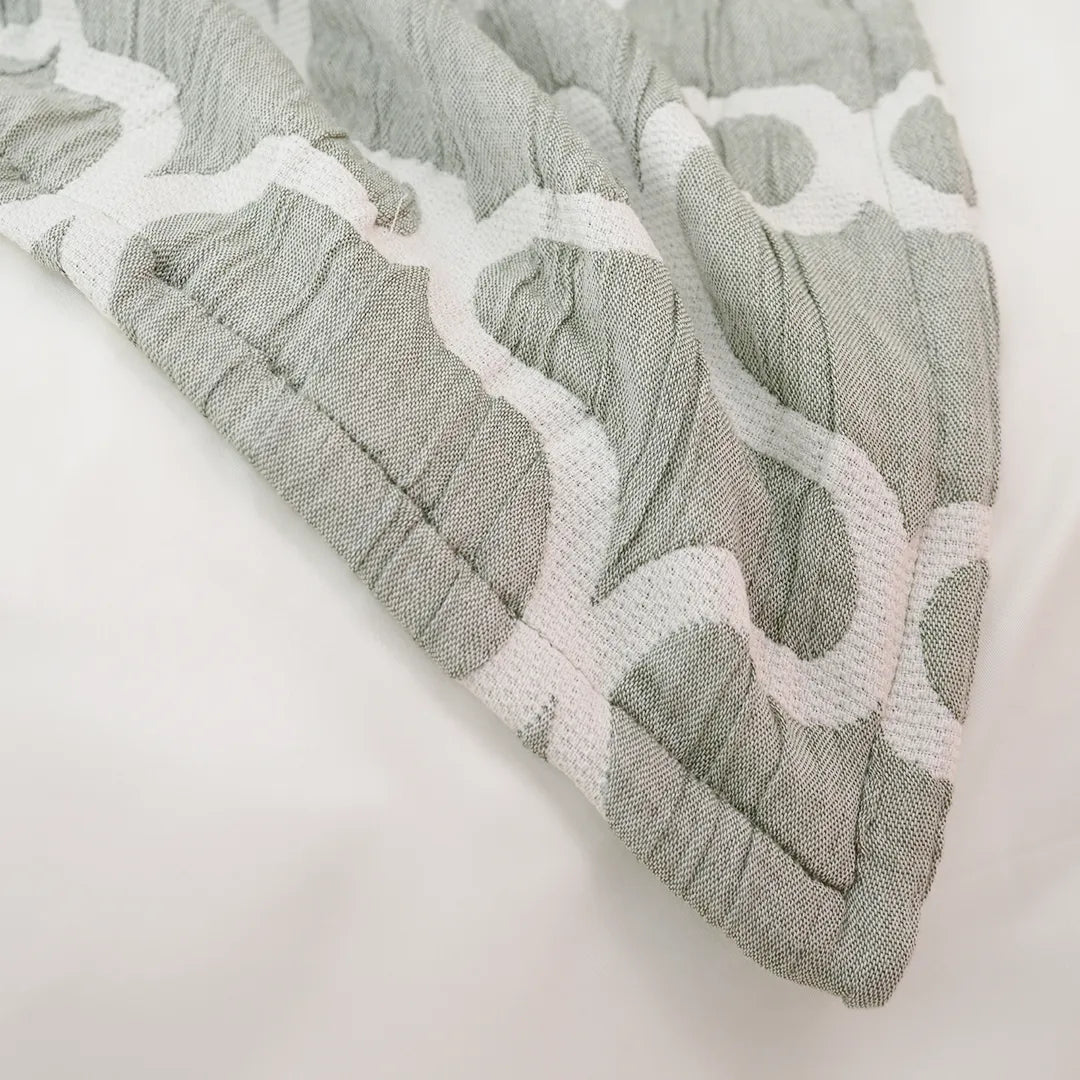 Zarf California King Size Plush Cotton AC Comforter With 2 Pillow Cases - Earthveil