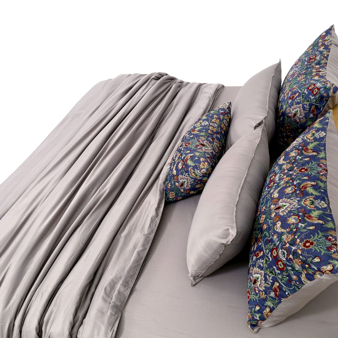 Zarf Italian Staple Weave Bedding Set Of 7- Prestige