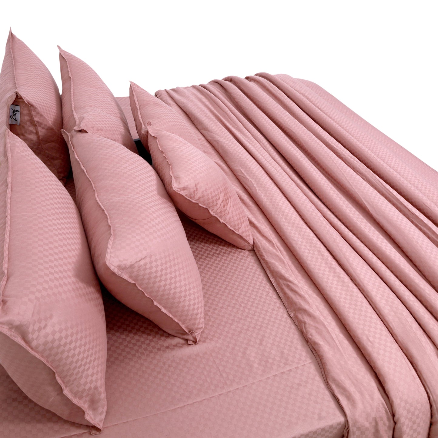 Zarf Egyptian Cotton Bedding Set Of 6 - Petal