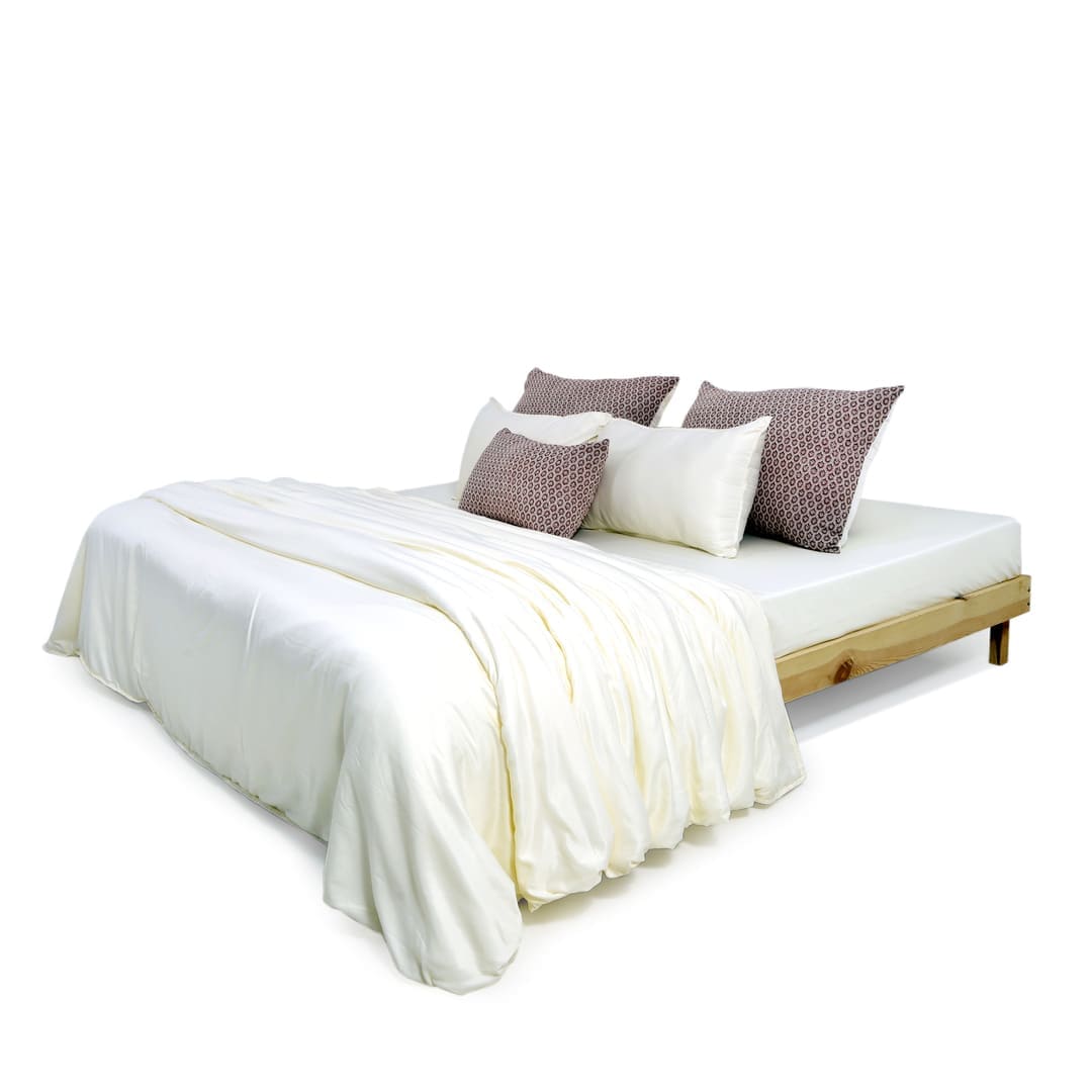Zarf Italian Staple Weave Bedding Set Of 7- Marquisa
