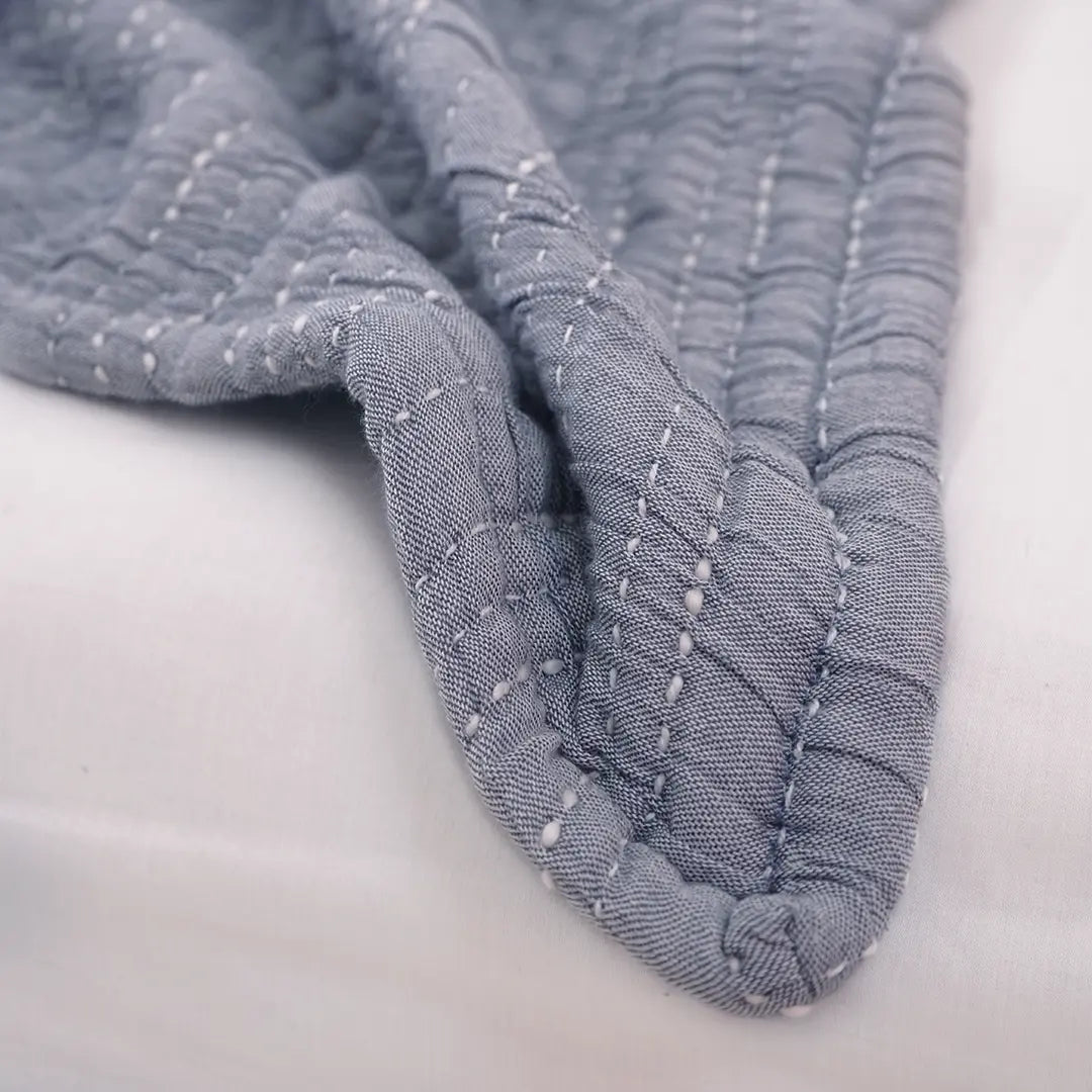 Zarf King Size Pure Cotton Cottage Comforter with 2 Pillowcases and 1 Cushion Cover - Dreamtide
