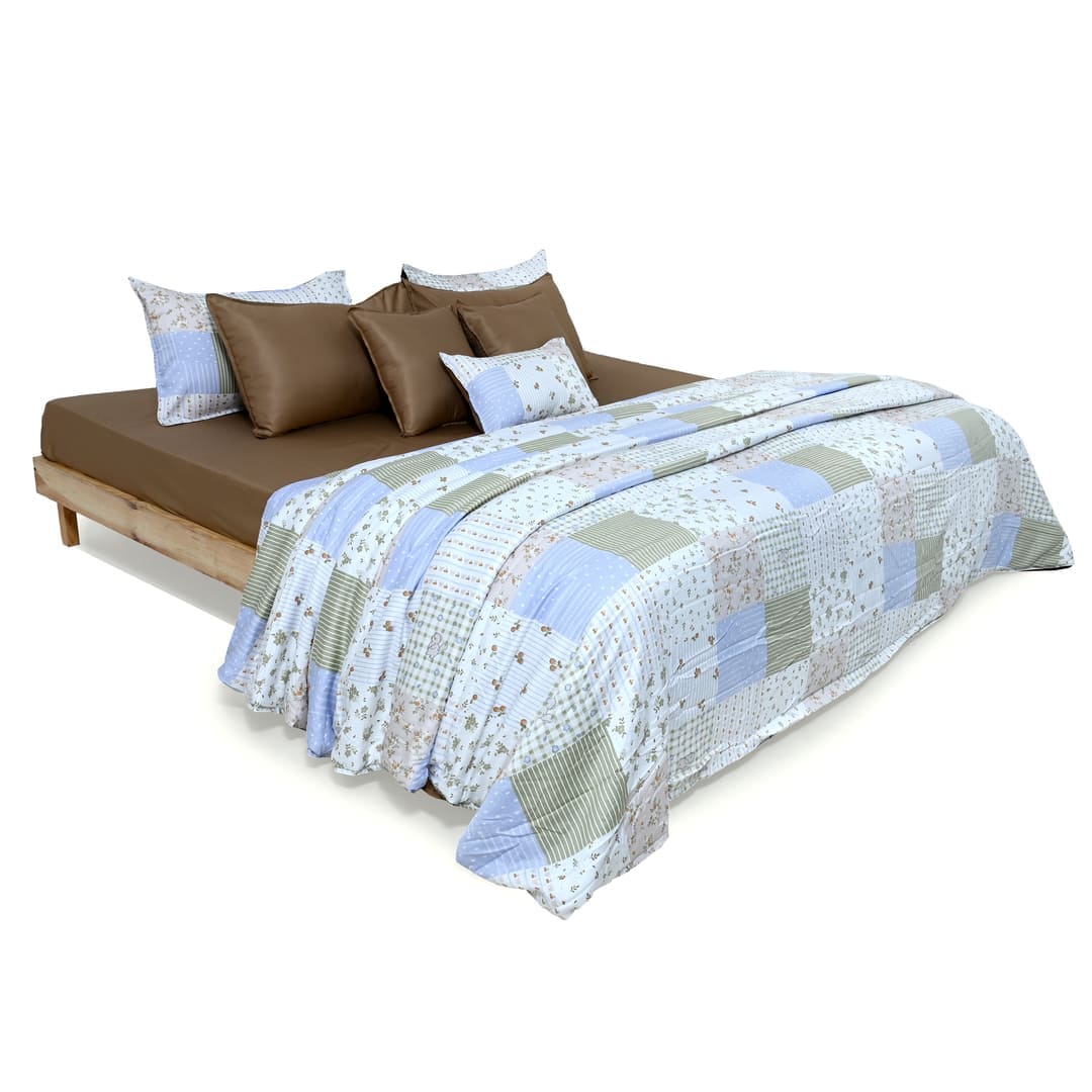 Zarf AC Comforter With 2 Pillow Cases and 1 Breakfast Pillow - Vara