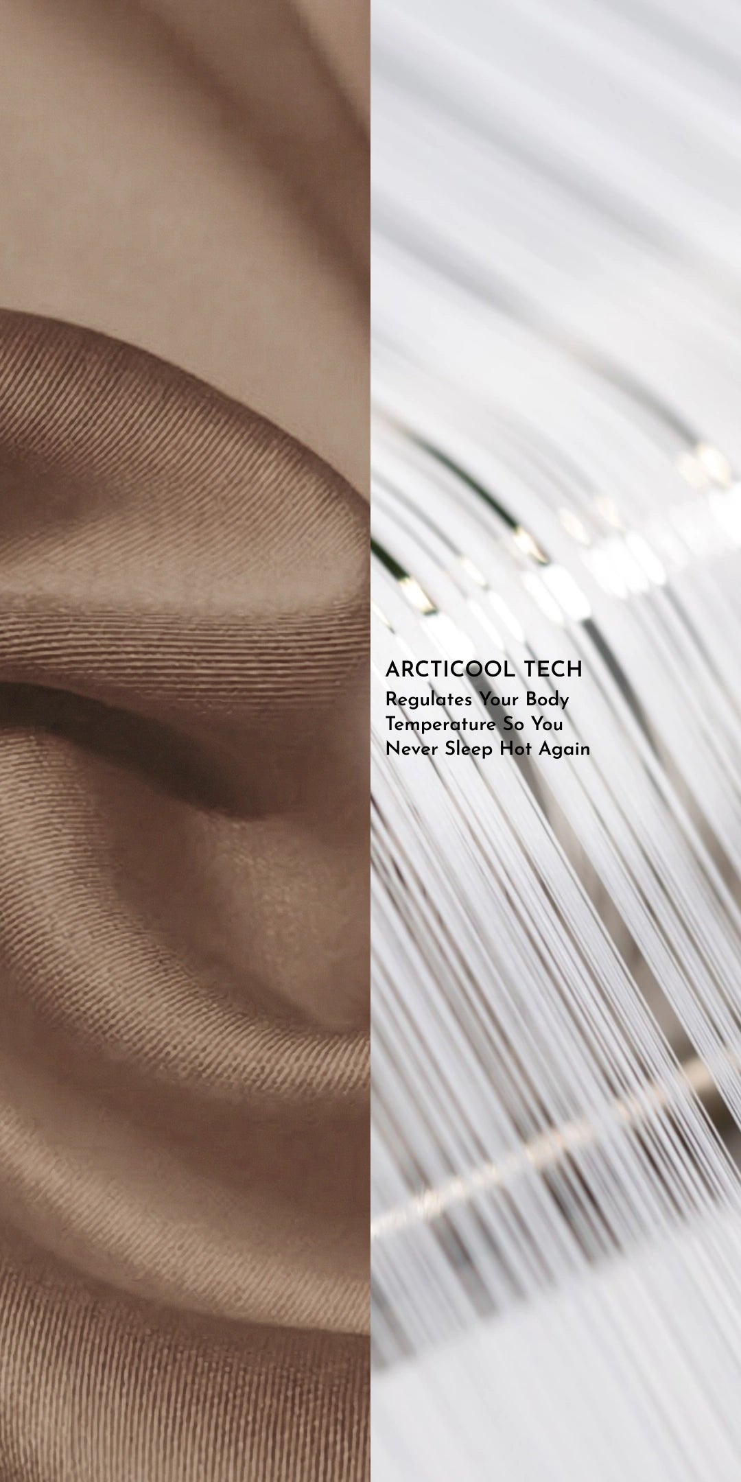ZARF Italian Weave Fitted Bedsheet - Caramel