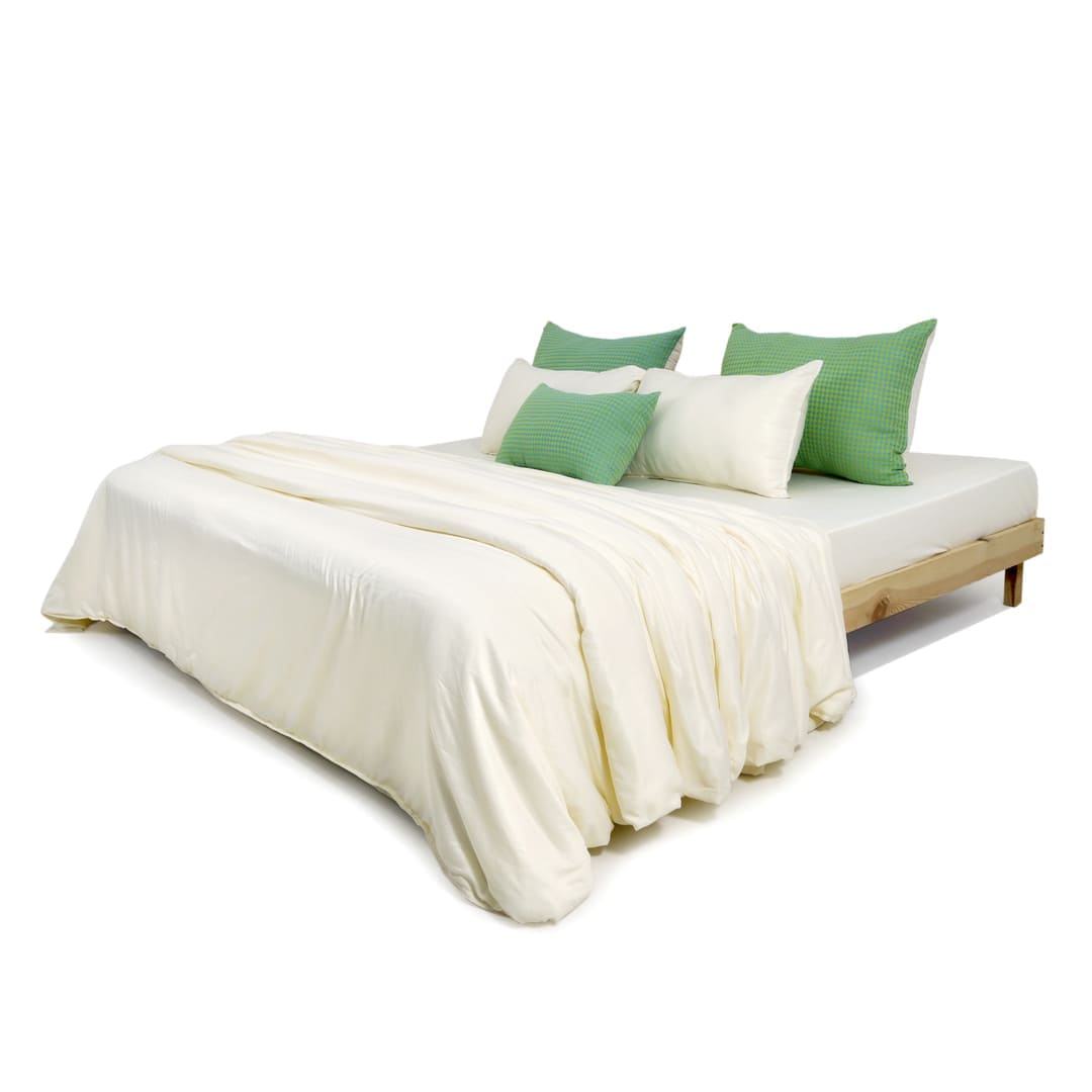 Zarf Italian Staple Weave Bedding Set Of 7- Zyra