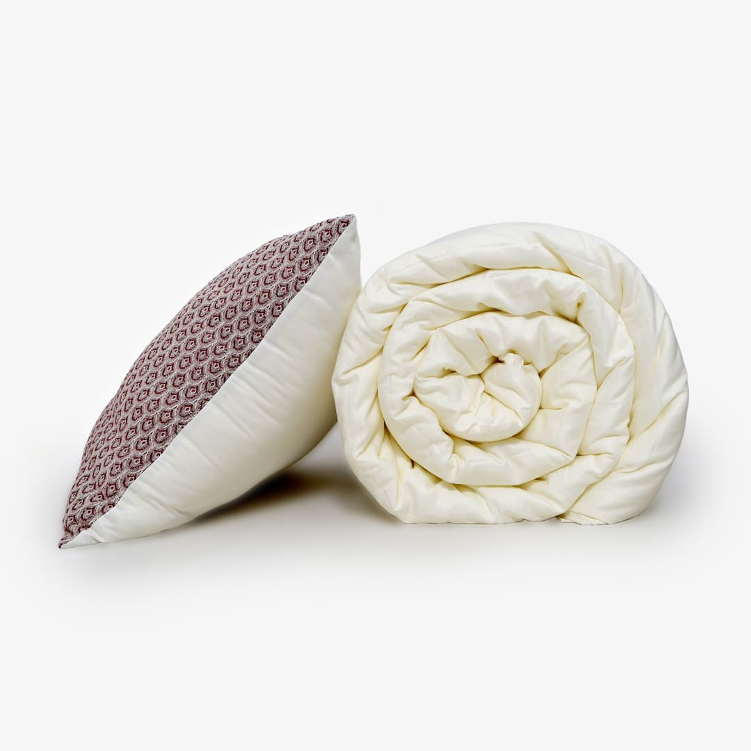 Zarf Italian Staple Weave Bedding Set Of 7- Marquisa
