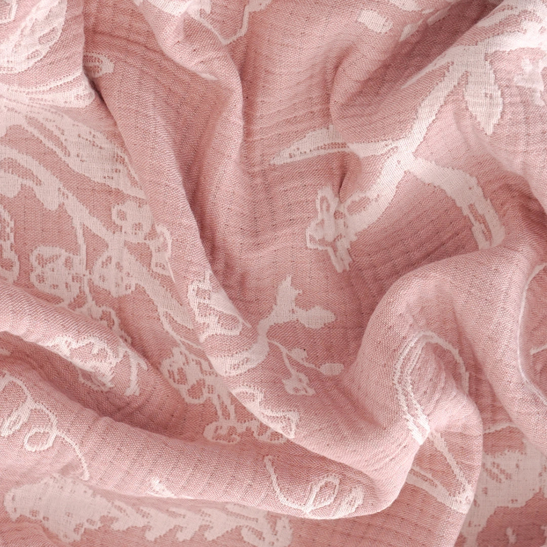 Zarf King Size Pure Cotton Cottage Comforter with 2 Pillowcases - Candyfloss