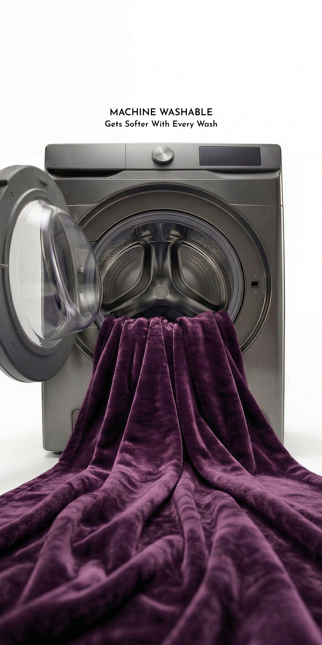 ZARF Ultra-Warm Luxury Winter Blanket For Single Size Bed - Amethyst