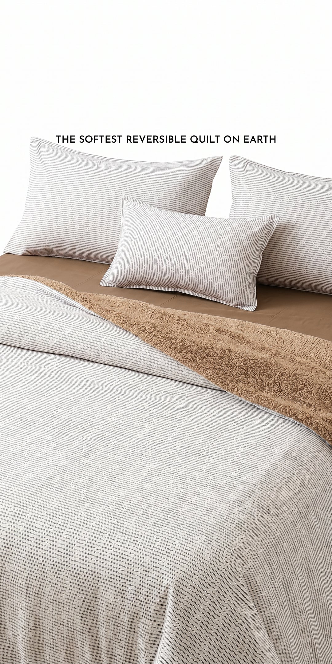 ZARF Reversible Baby Size Quilt With 1 Pillowcase (Limited Edition) - Arctic